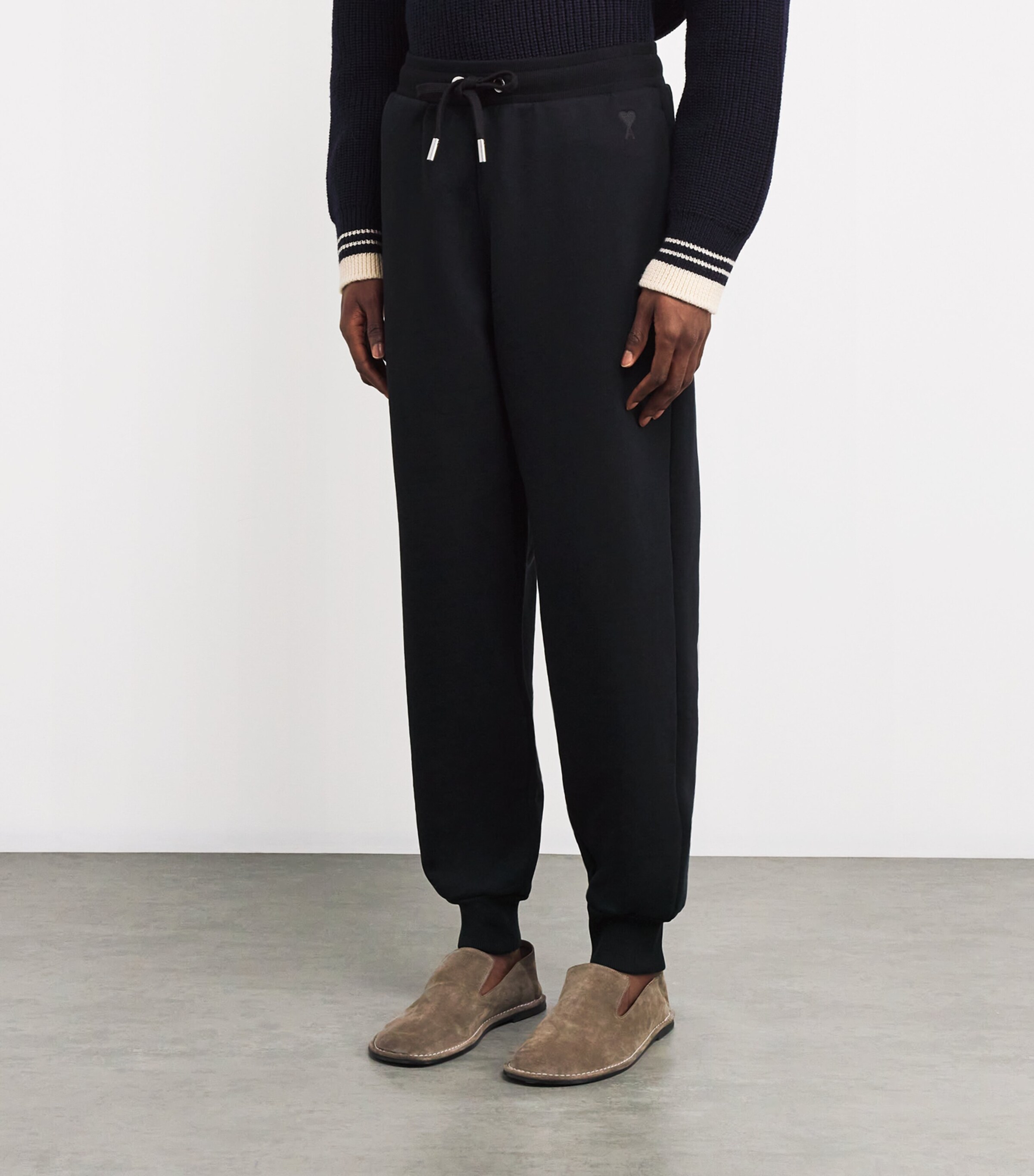 Cotton Ami de Coeur Sweatpants NOIR/001 Image 3