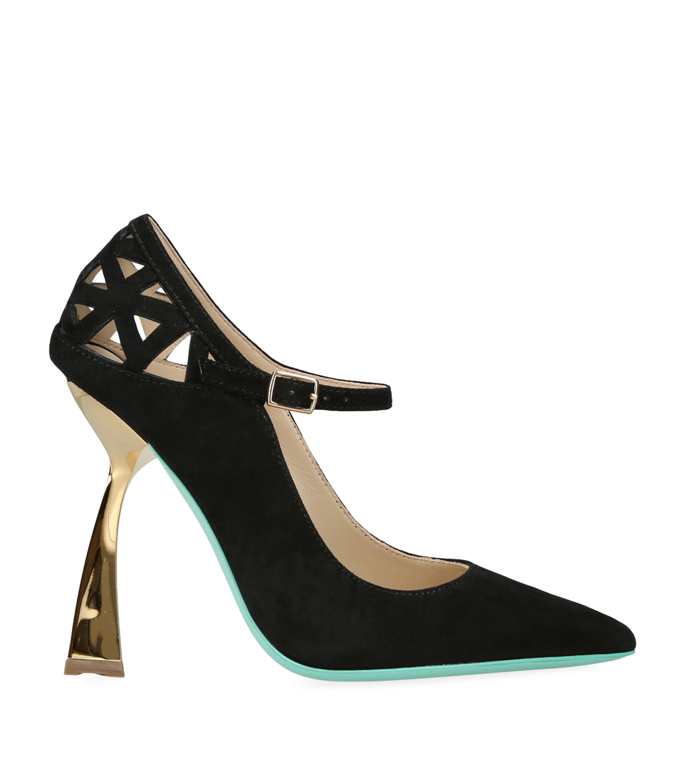 MARION AYONOTE SUEDE POLARIS MJ PUMPS 100 