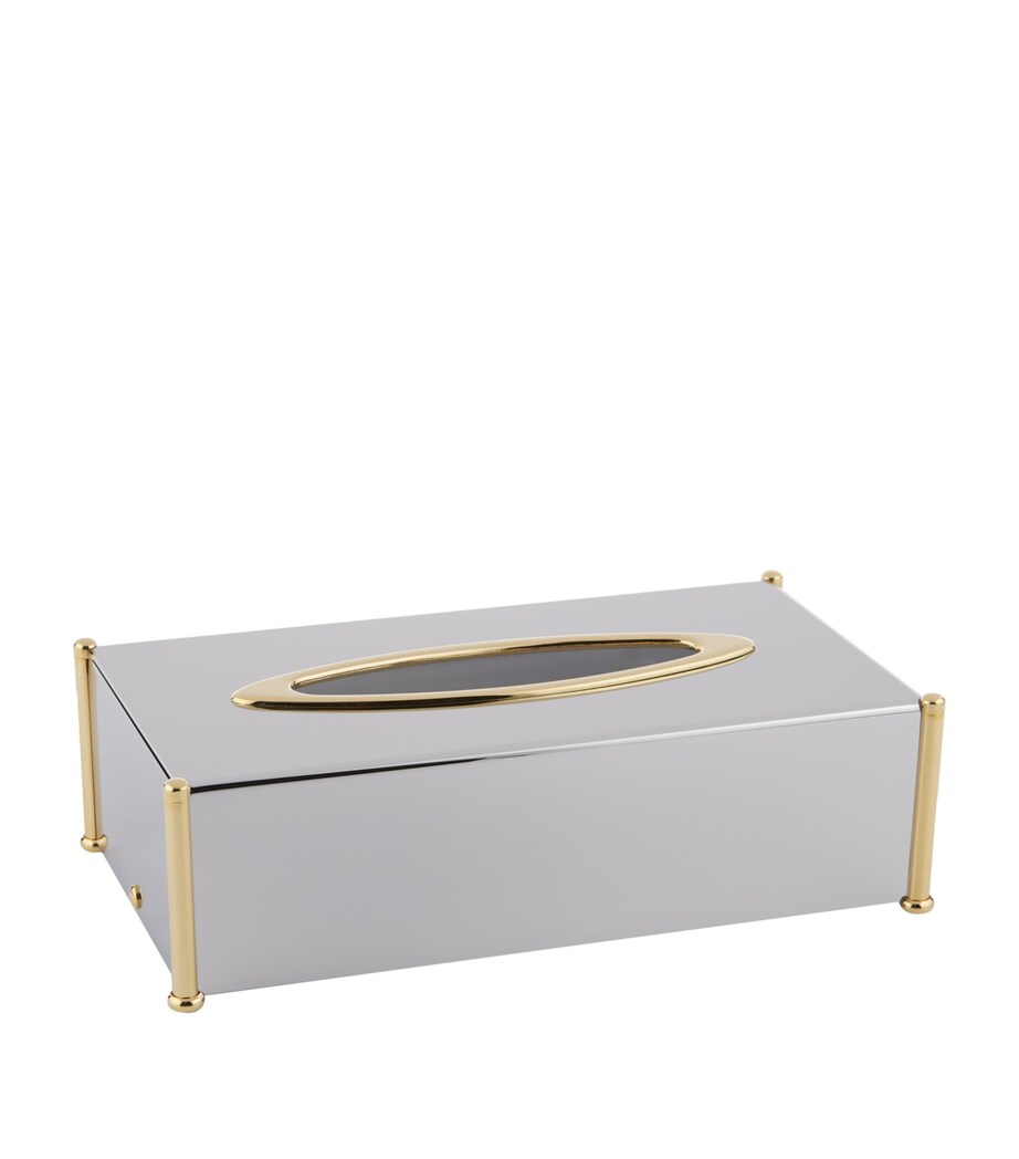 Cylinder Rectangular Tissue Box MULTI Image 1