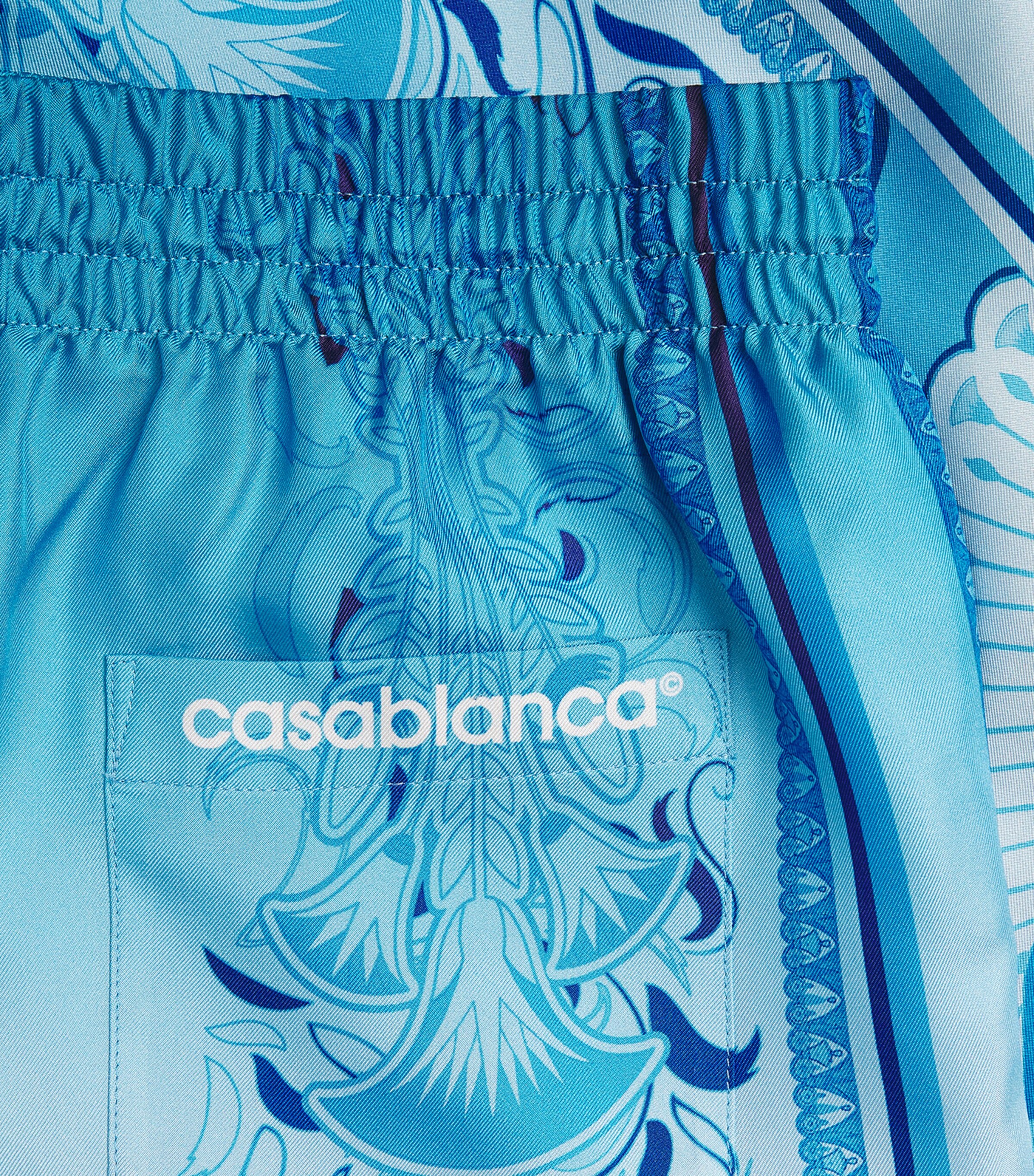 Casablanca Mens Silk Egyptian Rug Shorts Egyptian Rug Image 6