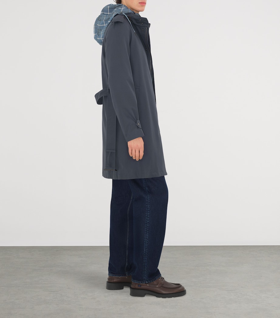 Cotton Trench Coat MAGNET Image 3