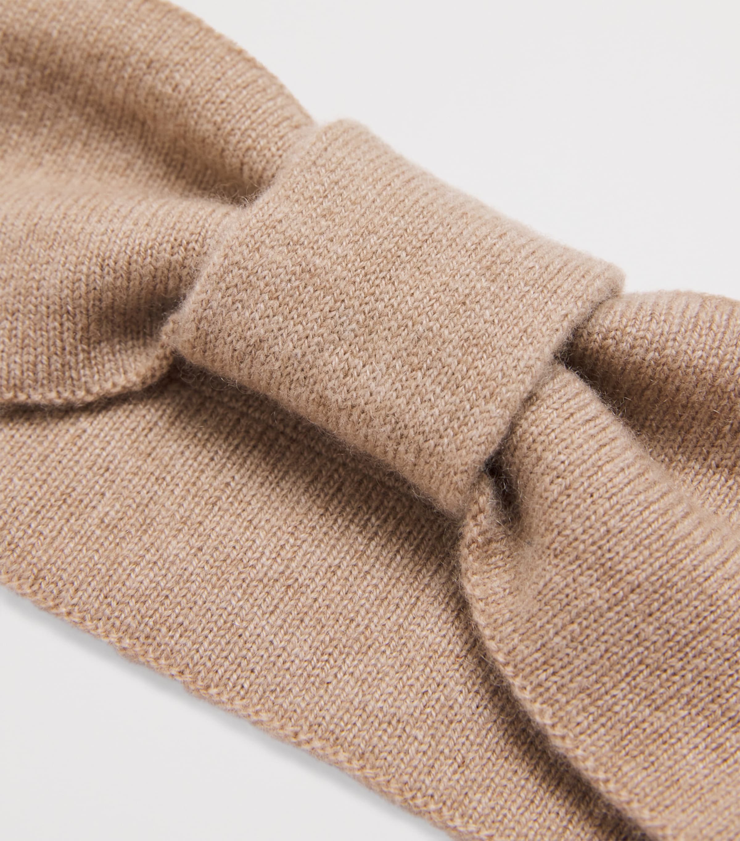 Cashmere Headband OATMEAL Image 3