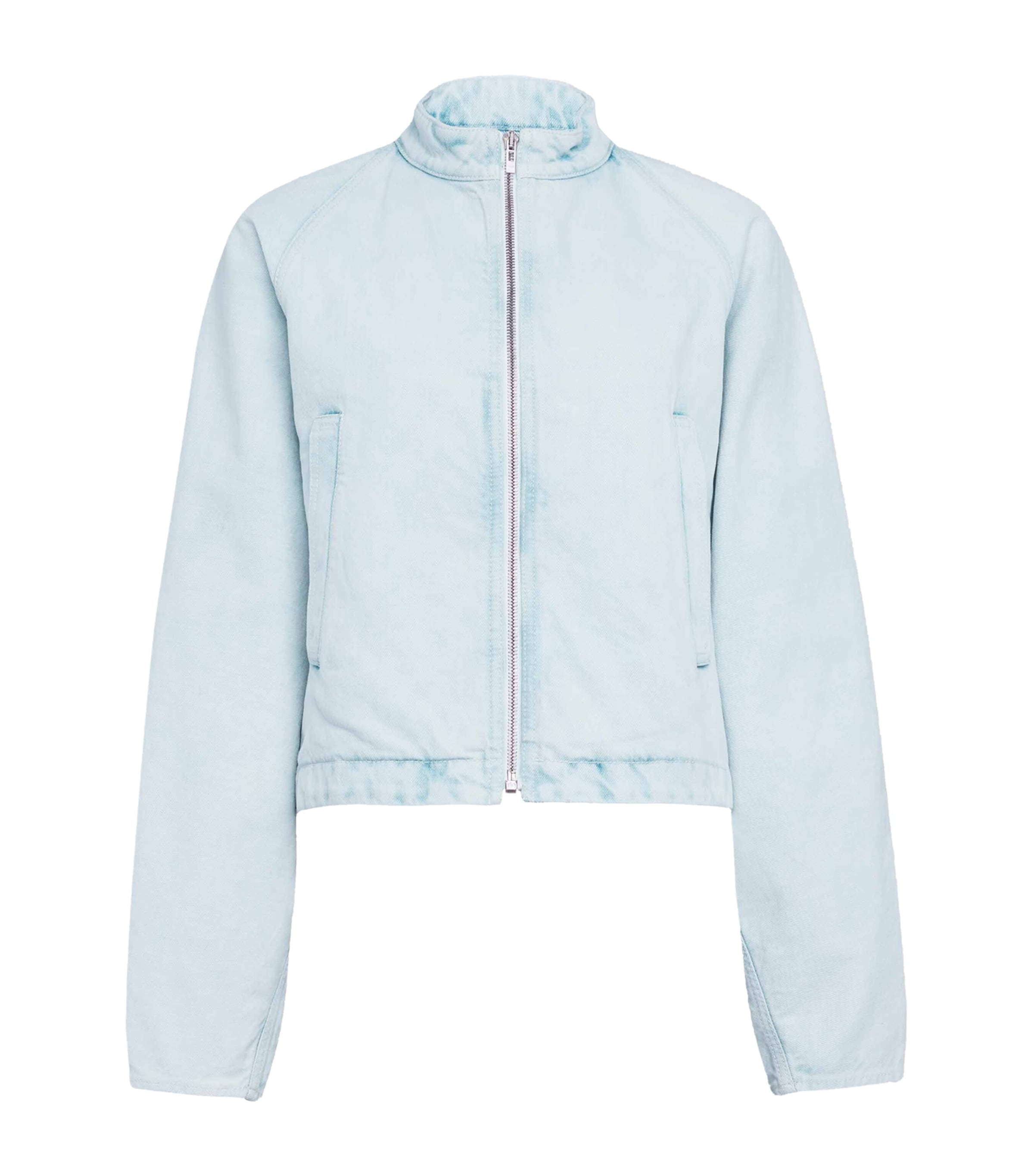Alaïa Denim Jacket In Blue