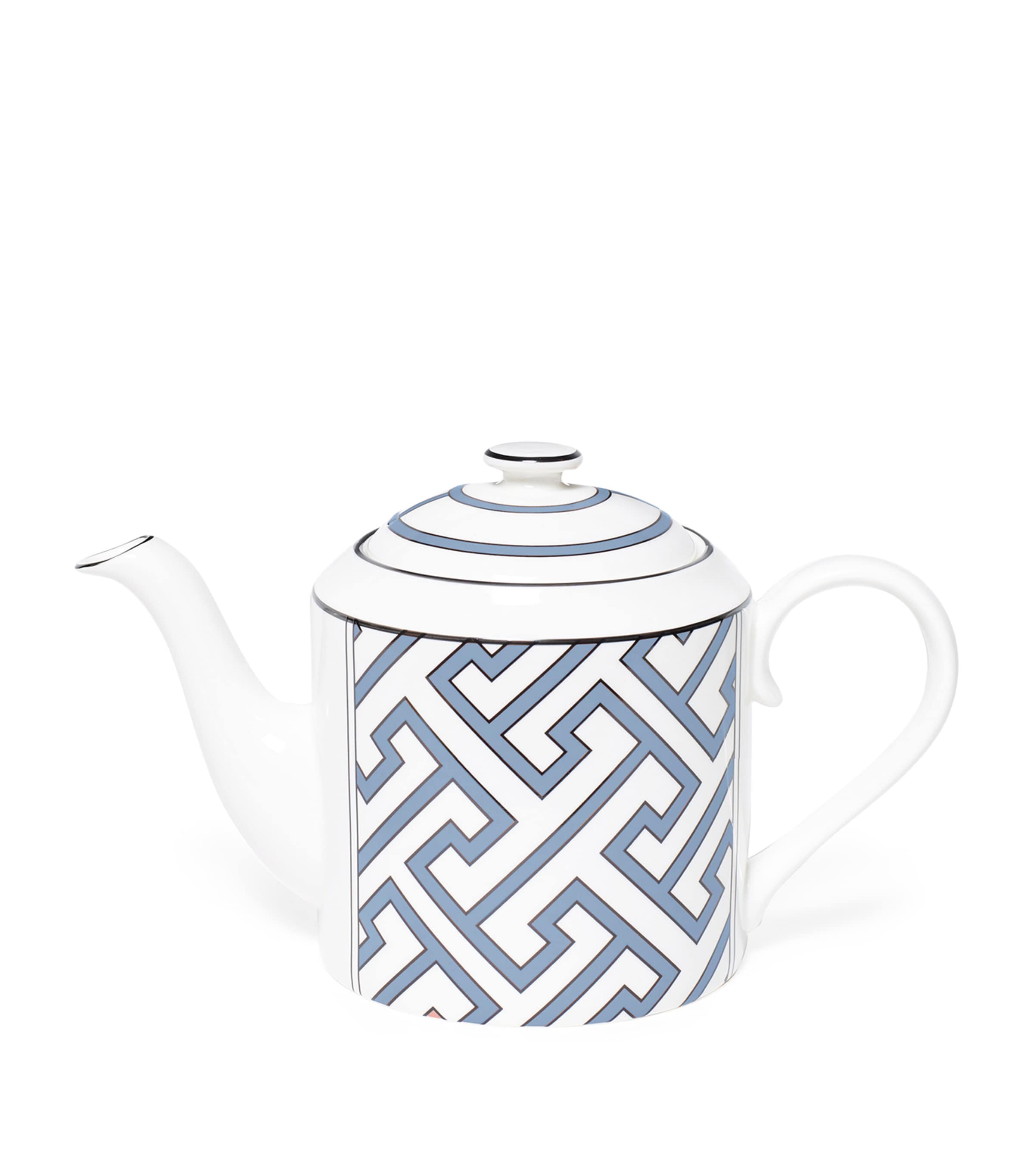 Shop O.w.london O. W.london Maze Teapot In Blue