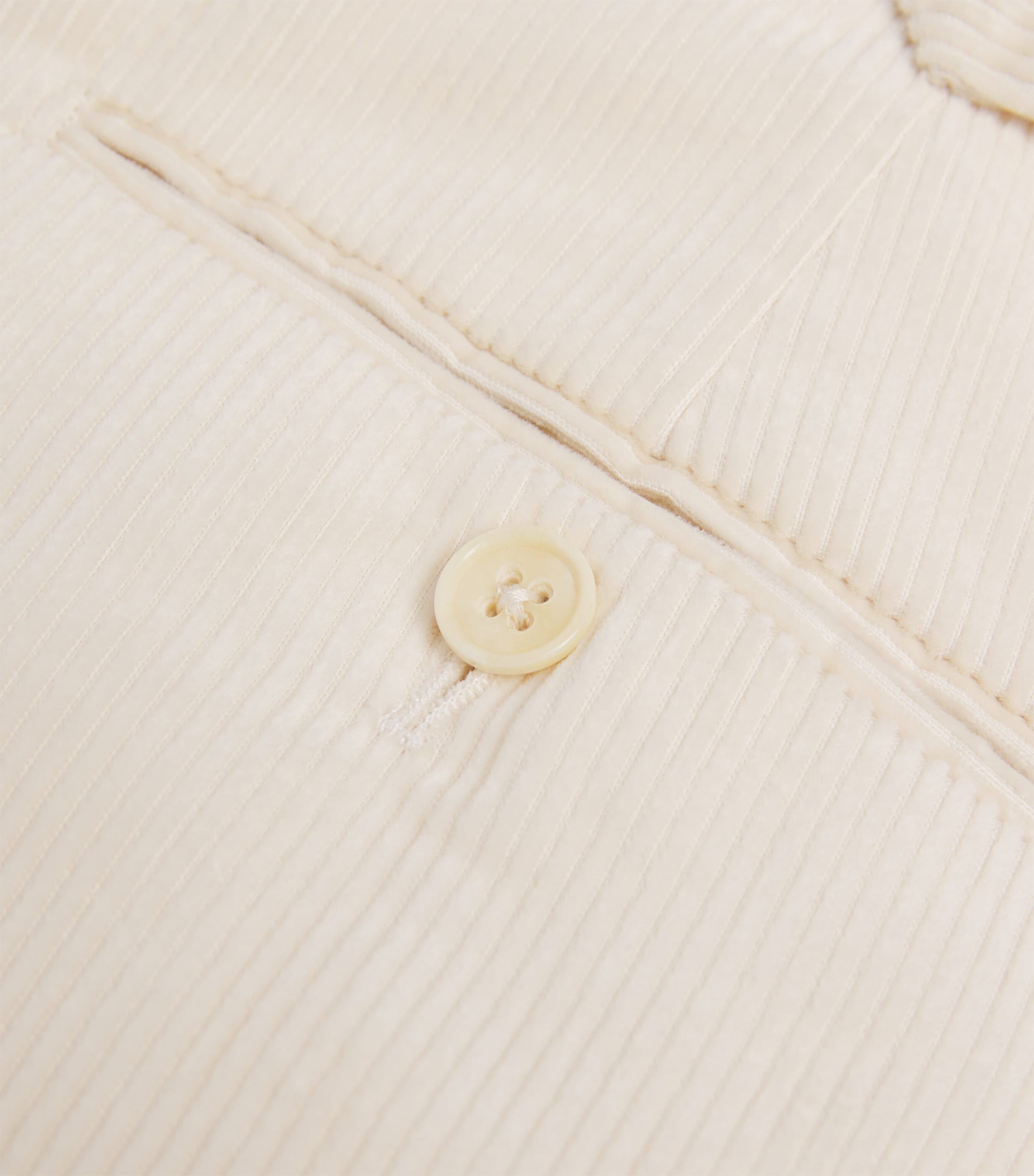 Ralph Lauren Purple Label Mens Cotton Corduroy Trousers New Classic Cream Image 5