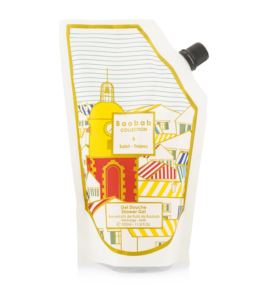 À Saint-Tropez Shower Gel (350ml) - Refill WHITE Image 1