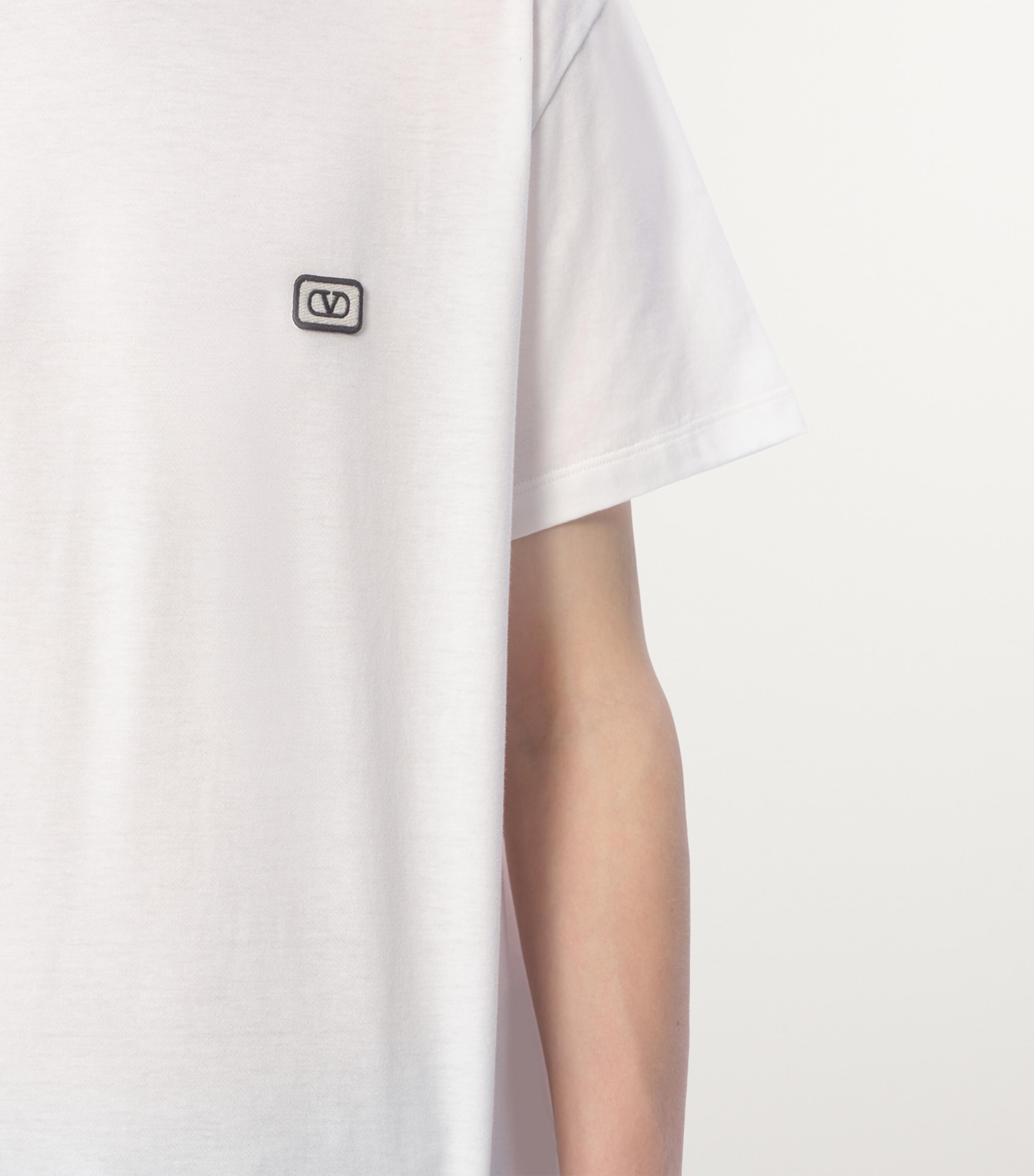 Cotton VLogo T-Shirt A03 Image 4