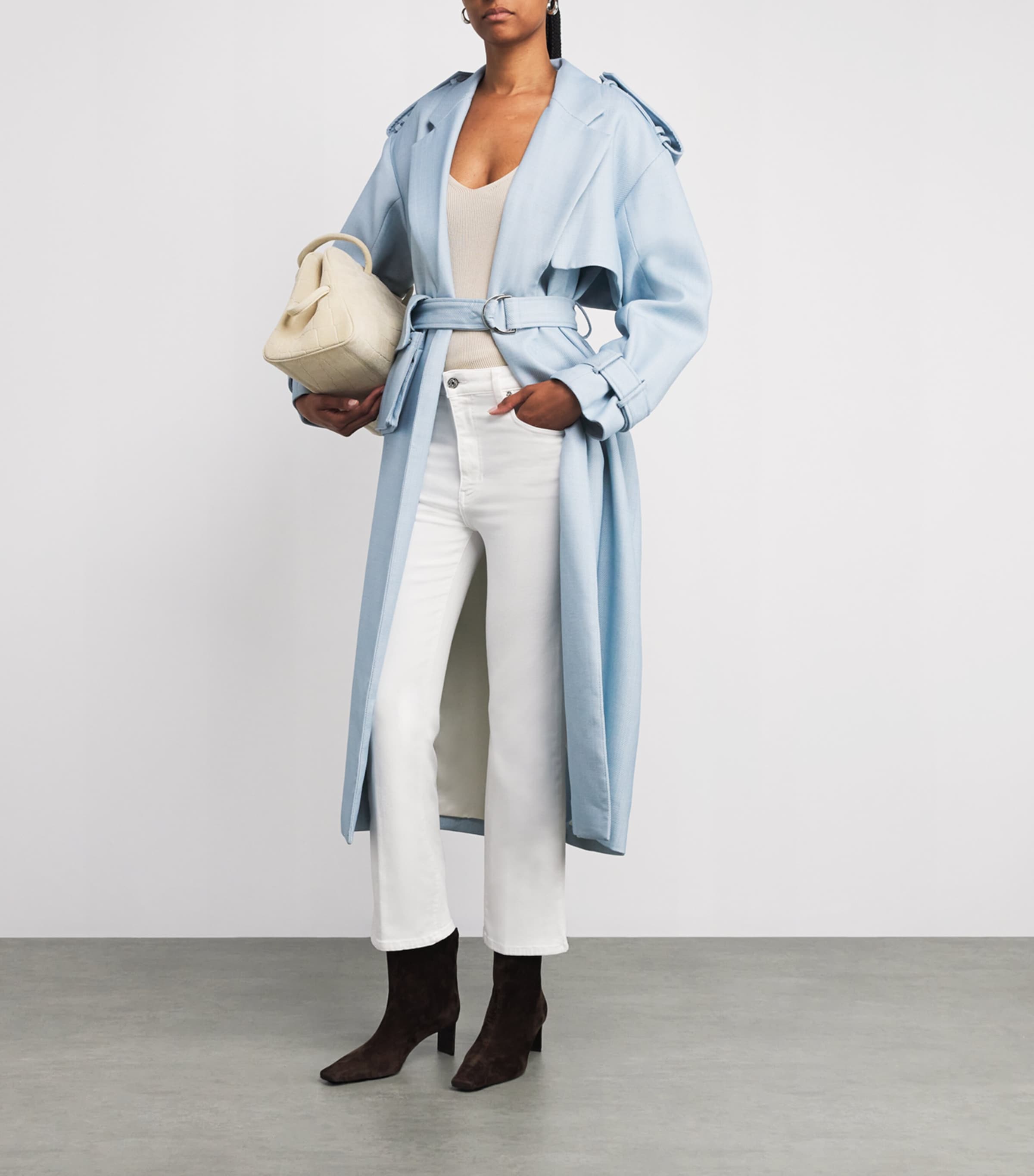 The Reboot Crop Bootcut Jeans WHITE Image 2