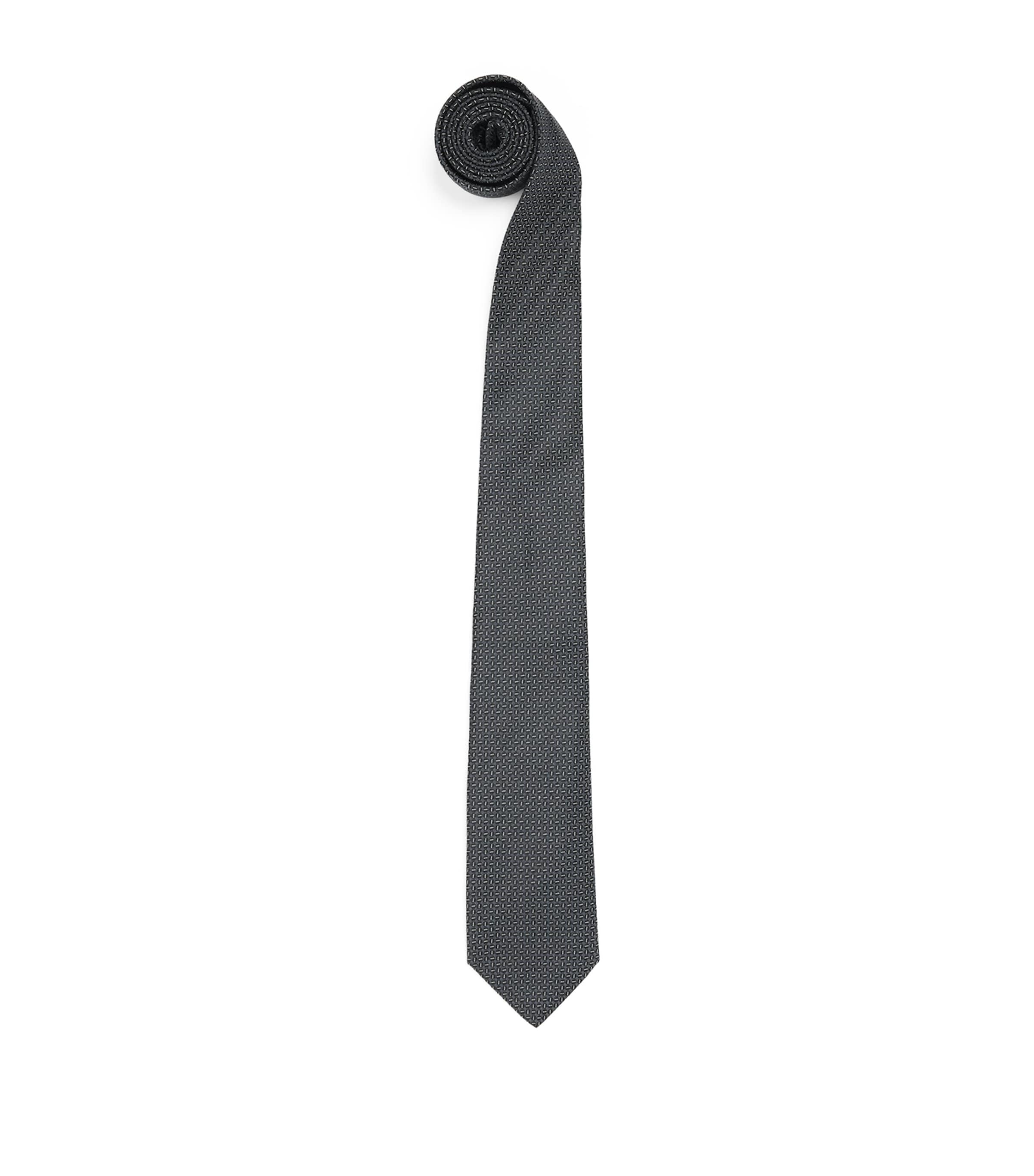 Canali Silk-Wool Jacquard Tie Image 1
