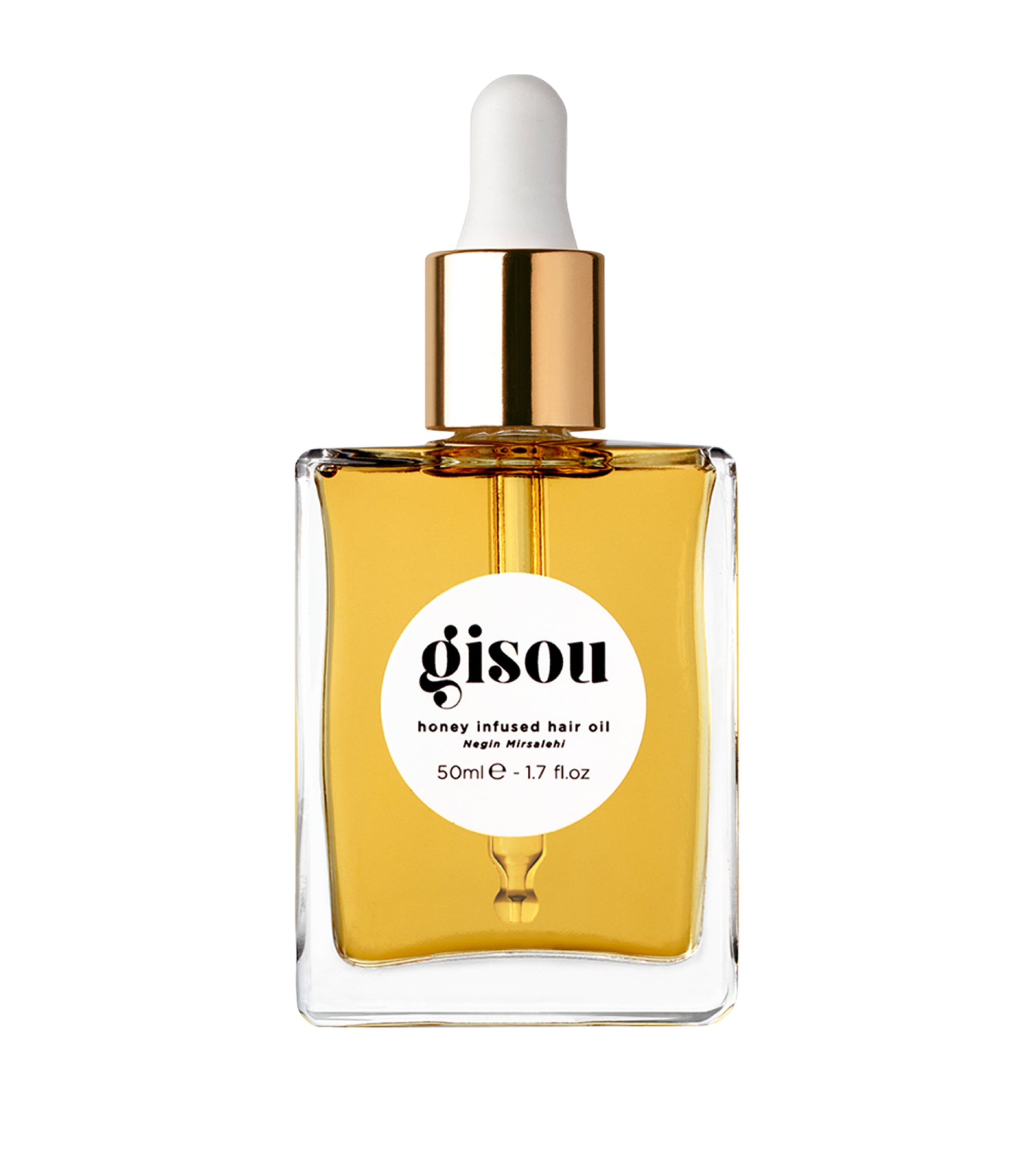 Gisou Honey Infused Hair Oil (50ml) | Haircare | Hair Oils & Serums | Designers | Gisou | As Seen on Social