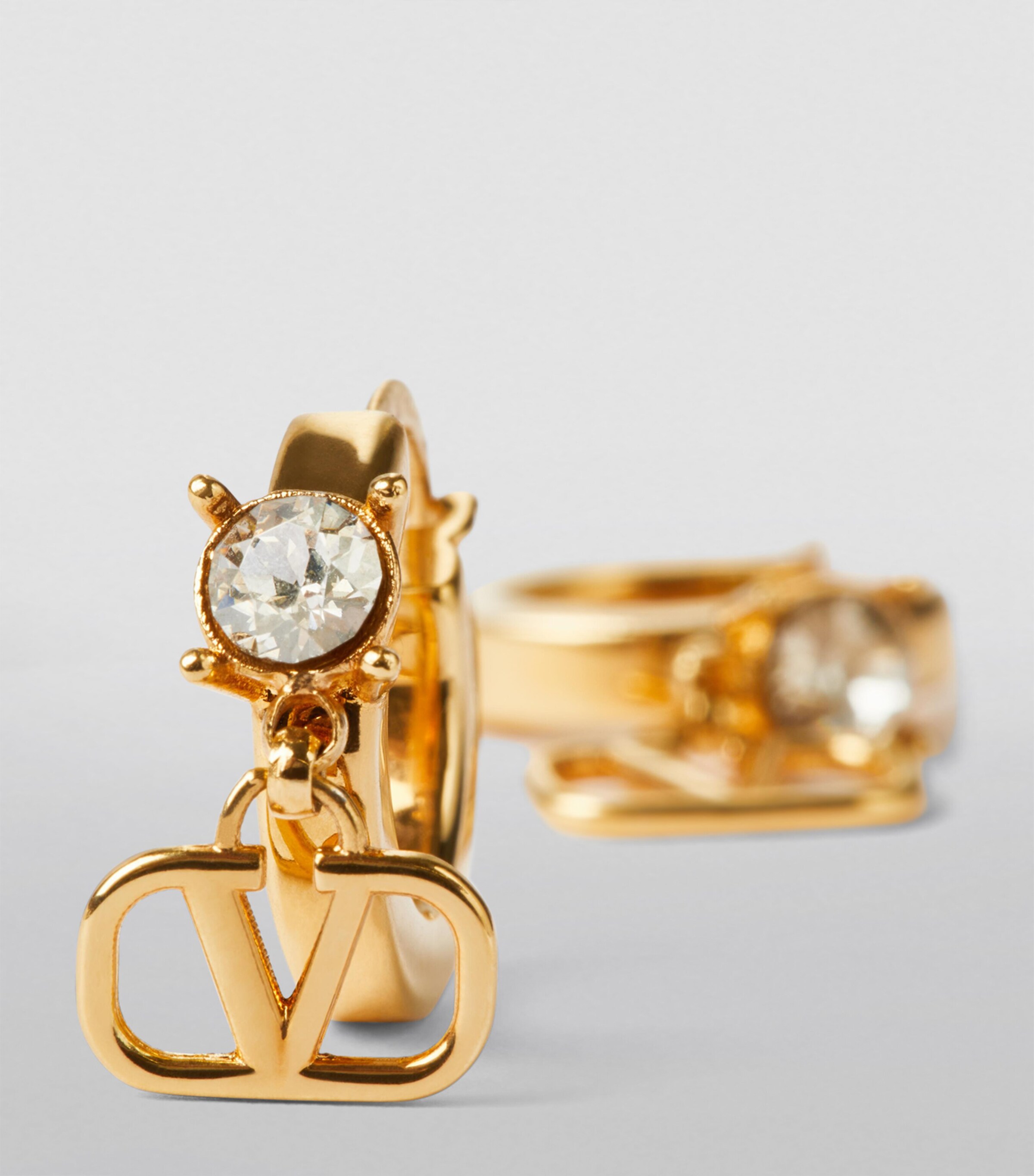 Valentino Garavani Mini VLogo Signature Earrings | Harrods UK