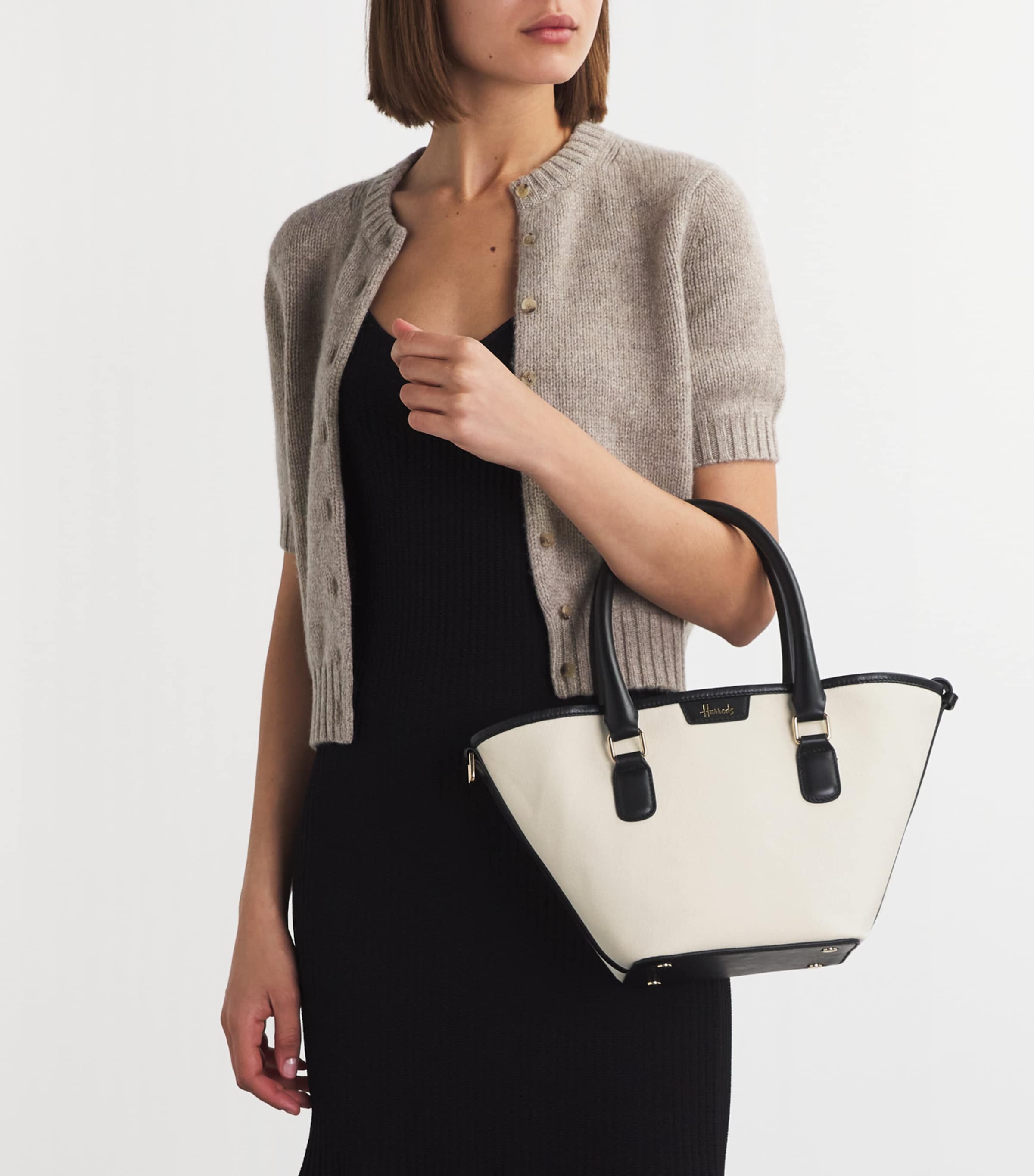 Grab Canvas Slouchy Tote Bag CREAM Image 2