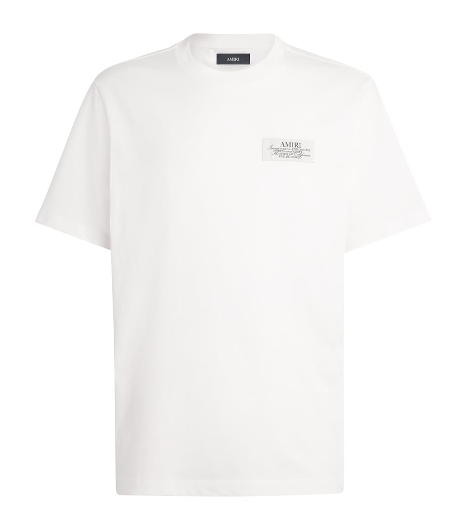 Cotton Spirit Logo T-Shirt IVORY Image 1