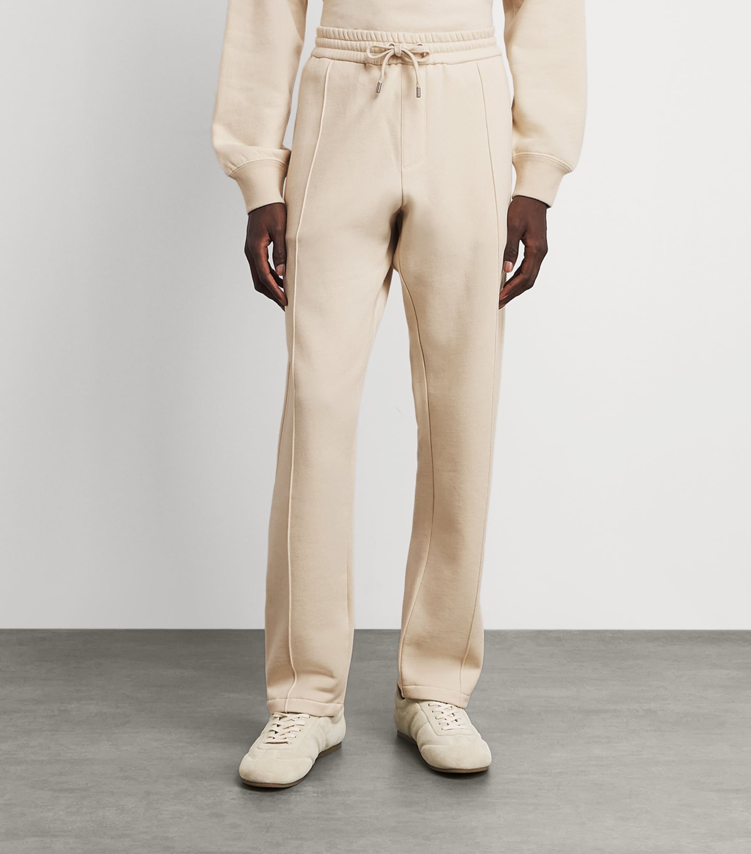 Ralph Lauren Purple Label Mens Cotton-Cashmere Sweatpants Limestone Image 4