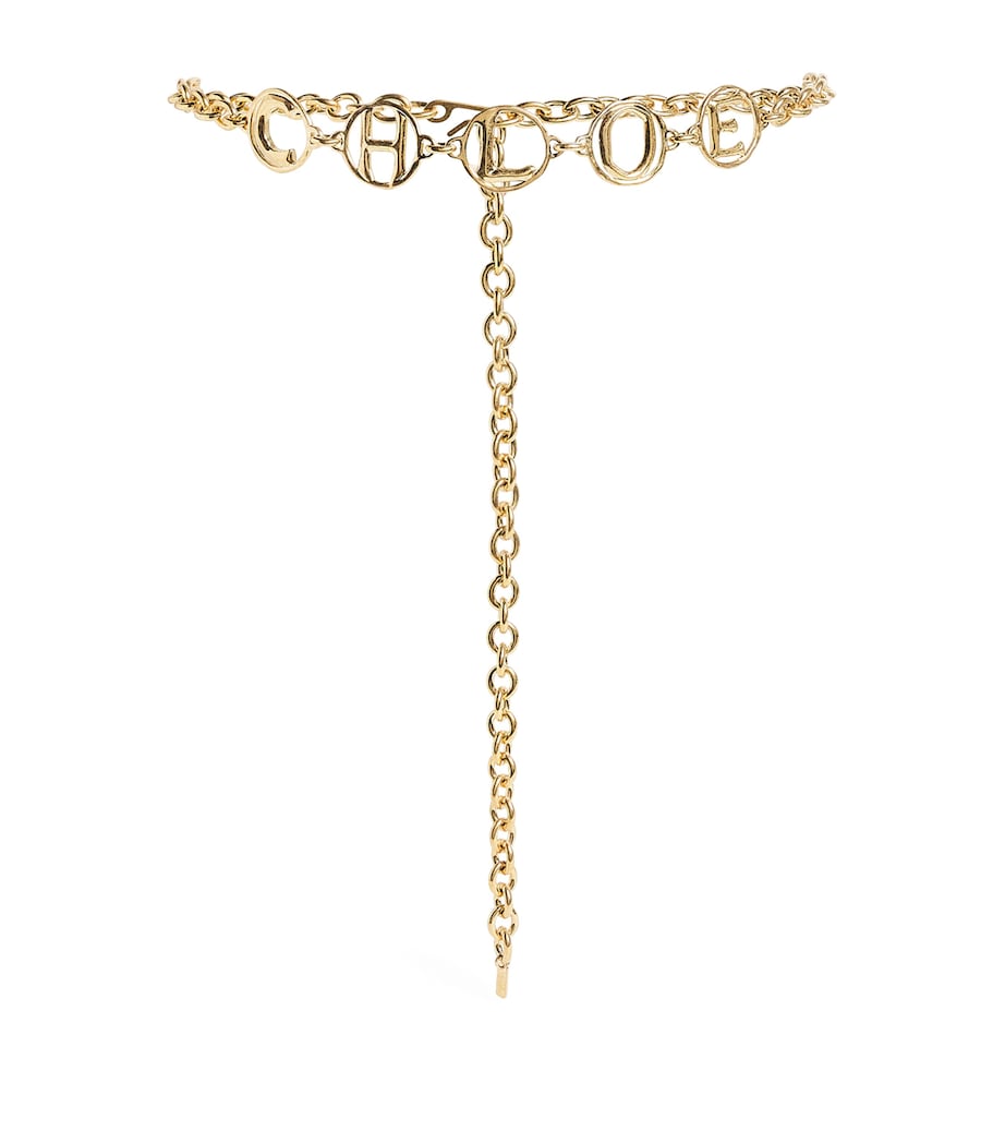 Chloé Script Jewellery Belt VINTAGE GOLD Image 1