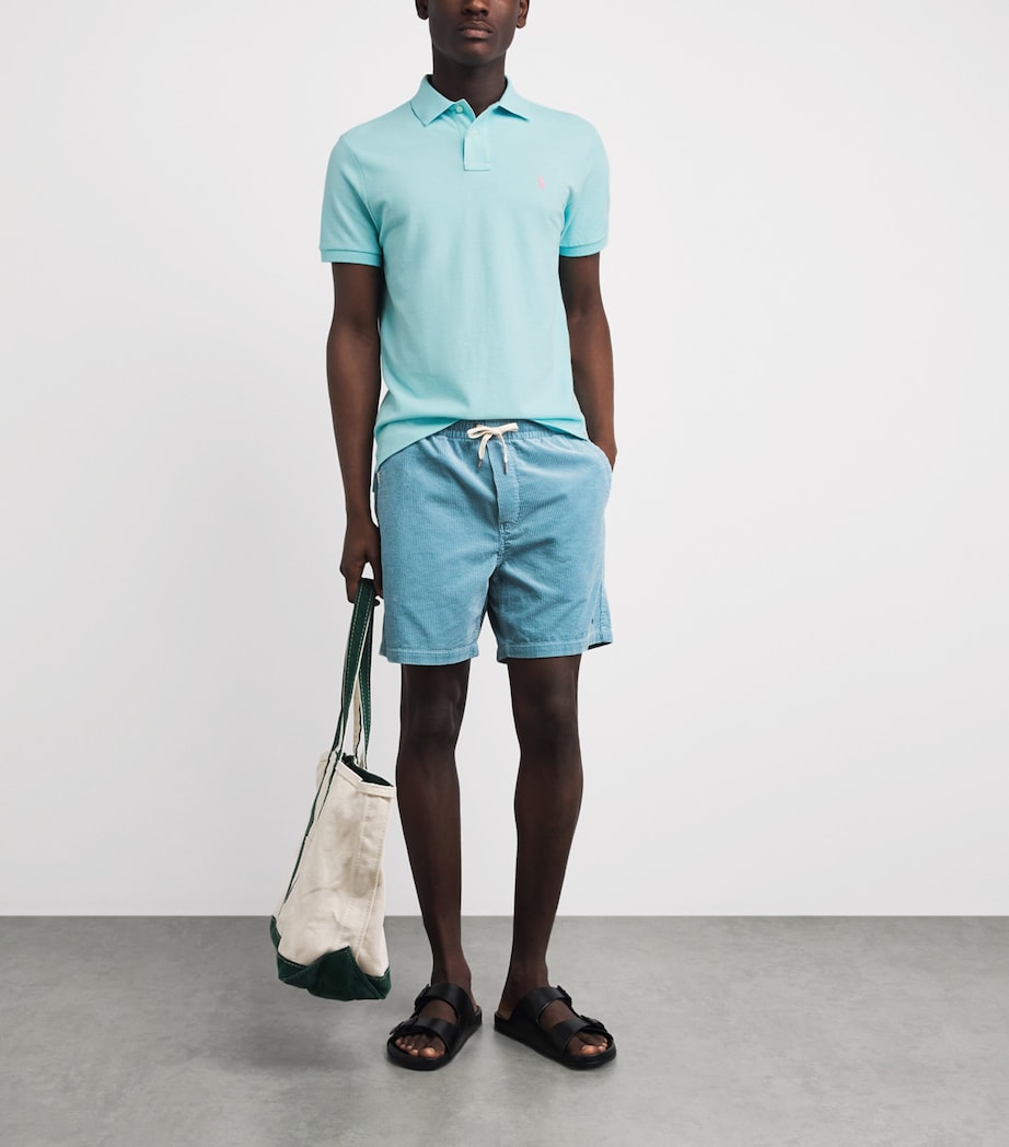 Polo Ralph Lauren Mens Cotton Mesh Custom-Fit Polo Shirt New Image 2