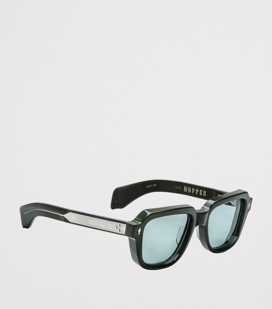 Jacques Marie Mage Acetate Taos Sunglasses Evergreen Image 4