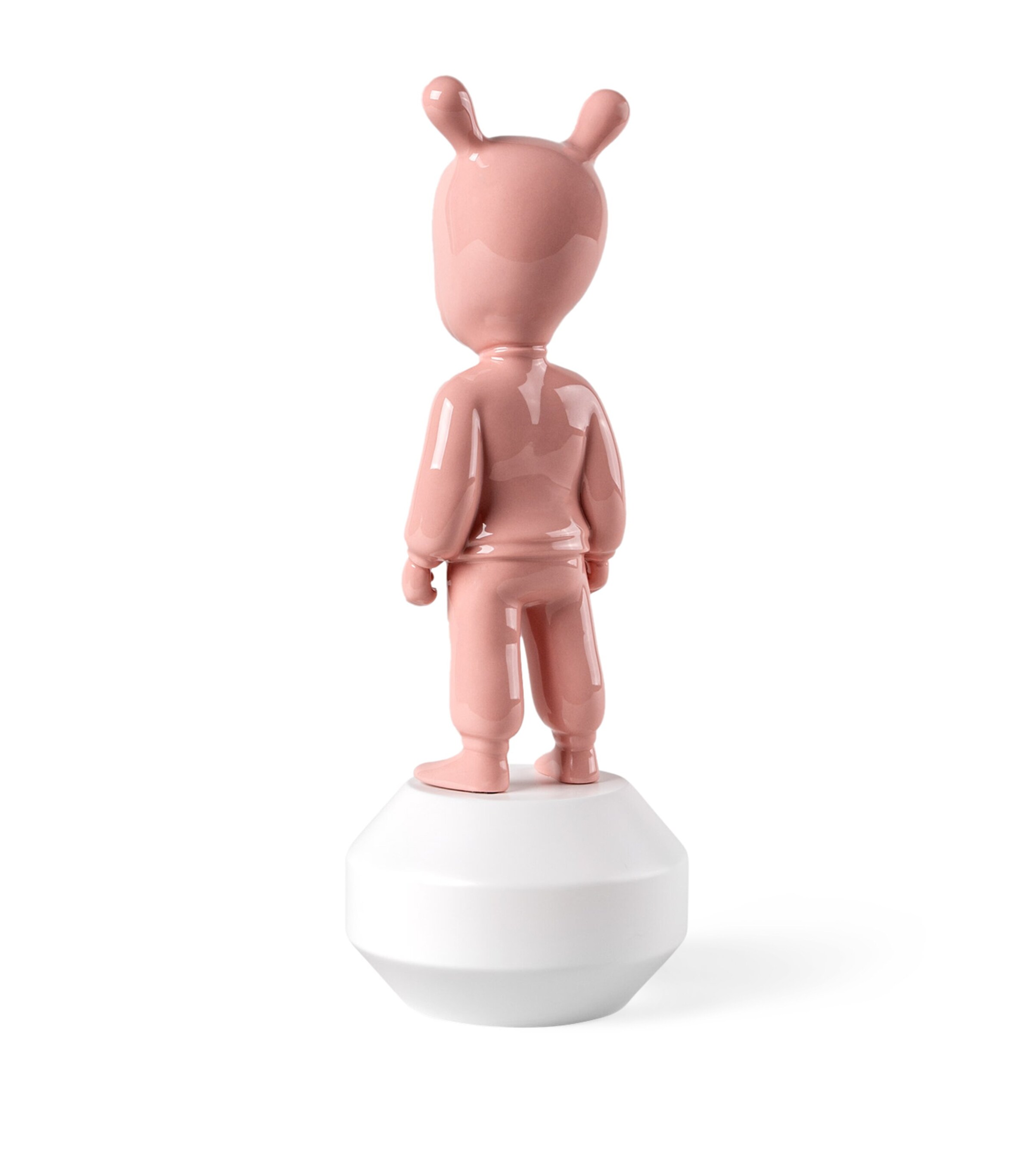 Lladró Small Porcelain The Pink Guest White & Pink Image 4