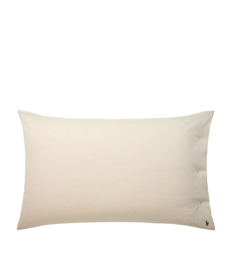 Ralph Lauren Home Oxford Standard Pillowcase Pair (50cm x 75cm) Linen Image 1