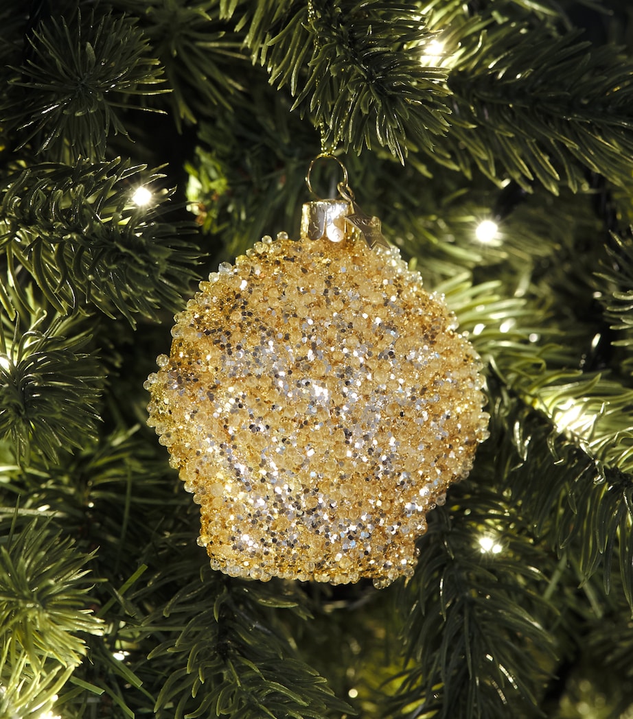 Harrods Shell Tree Decoration Gold Image 3