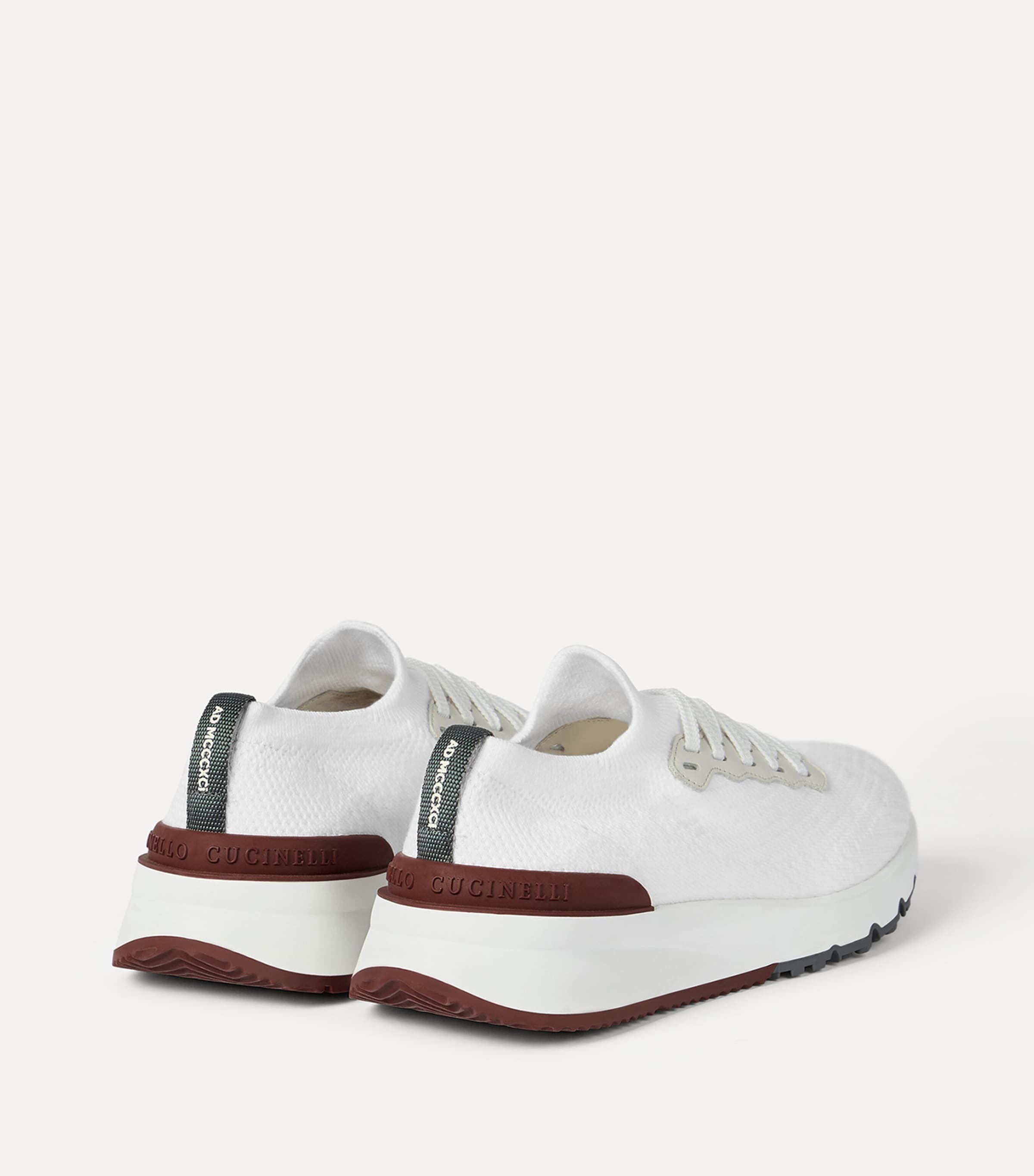 Brunello Cucinelli Cotton Knitted Sneakers Image 5