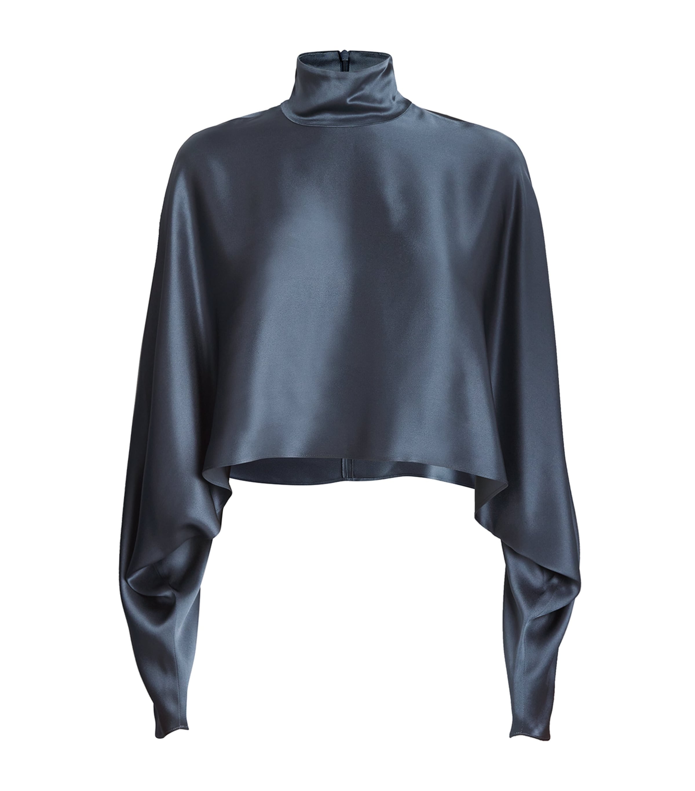 LAPOINTE SATIN KAFTAN TOP