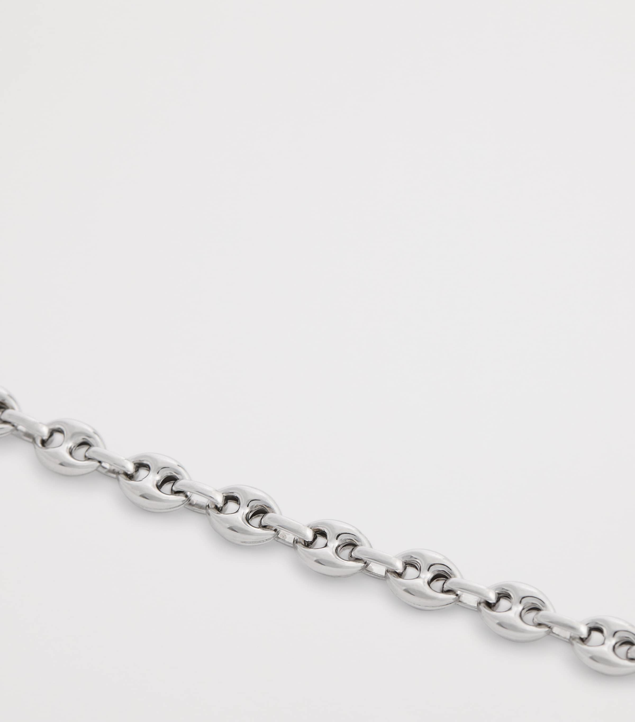 Sterling Silver Marine Link Chain Bracelet SILVER COLOUR Image 3
