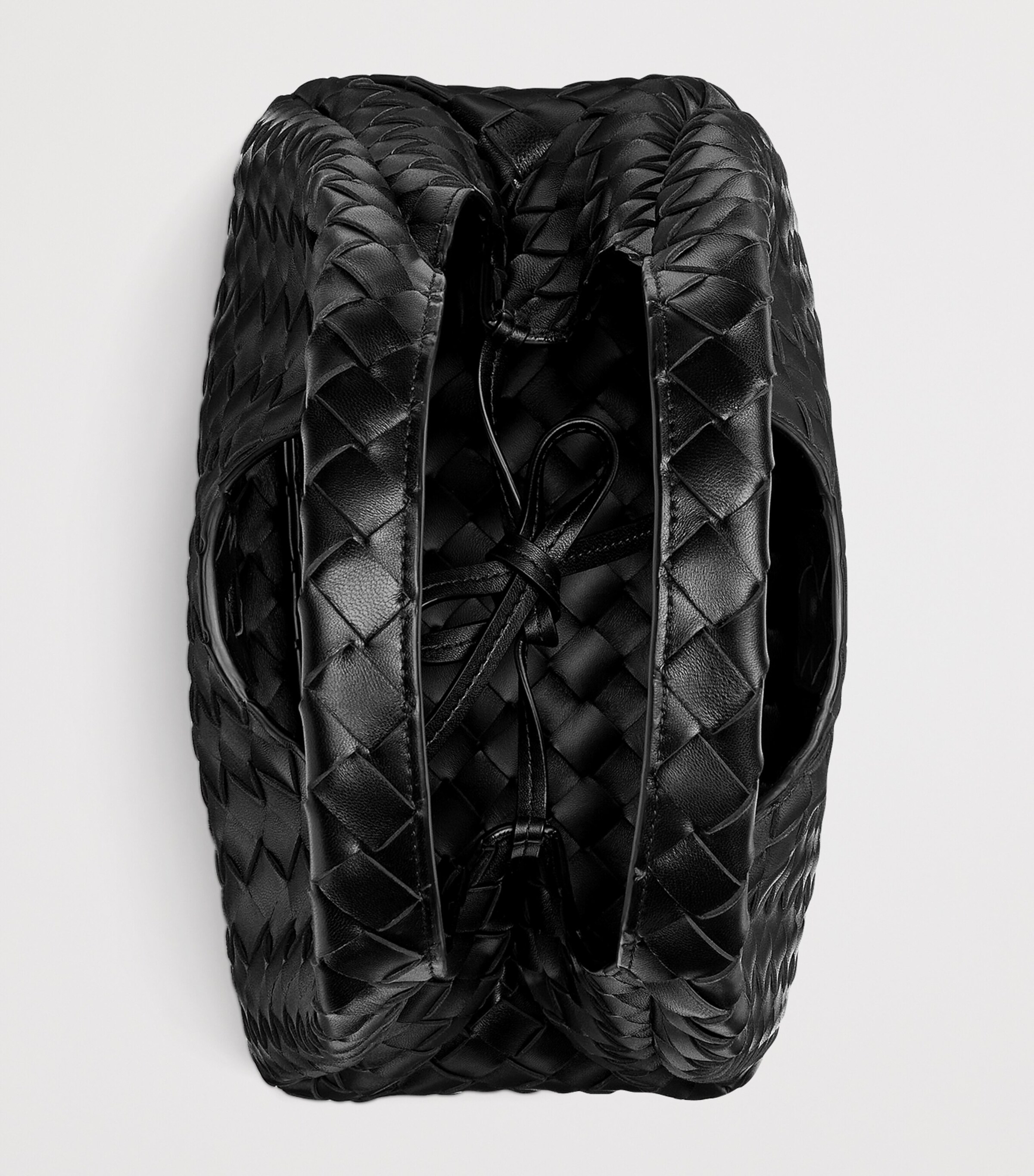 Small Leather Intrecciato Campana Shoulder Bag 1019 Image 5