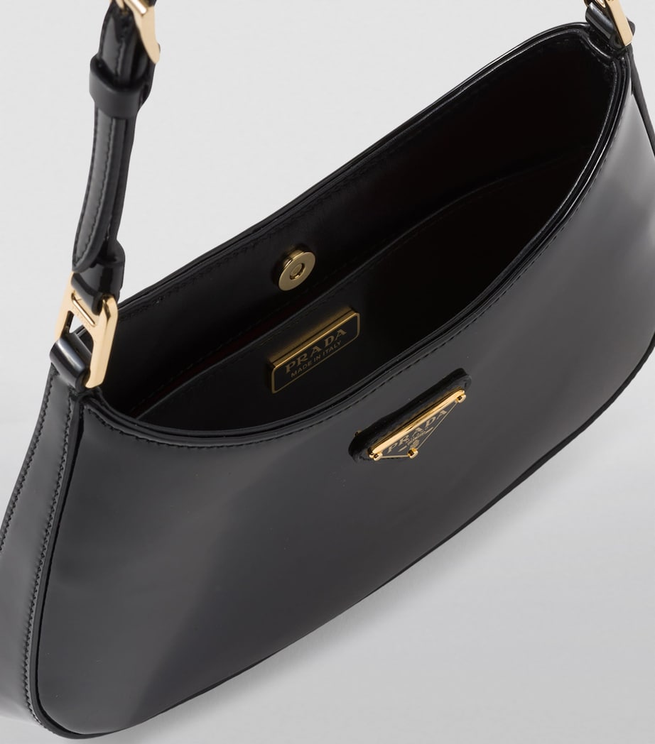 Prada Patent Leather Cleo Shoulder Bag Image 8