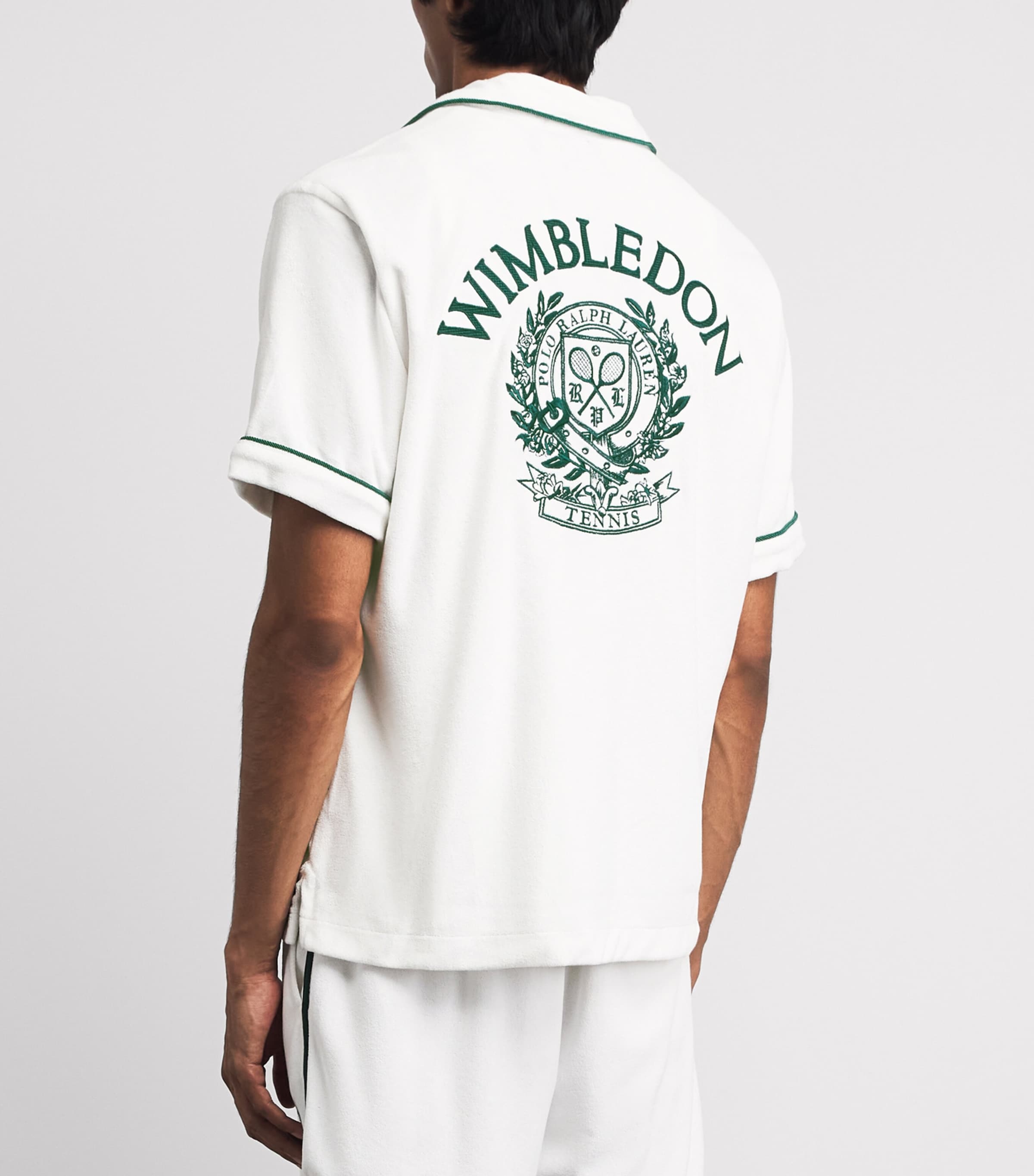 Polo Ralph Lauren White x Wimbledon Cotton Terry Shirt | Harrods US