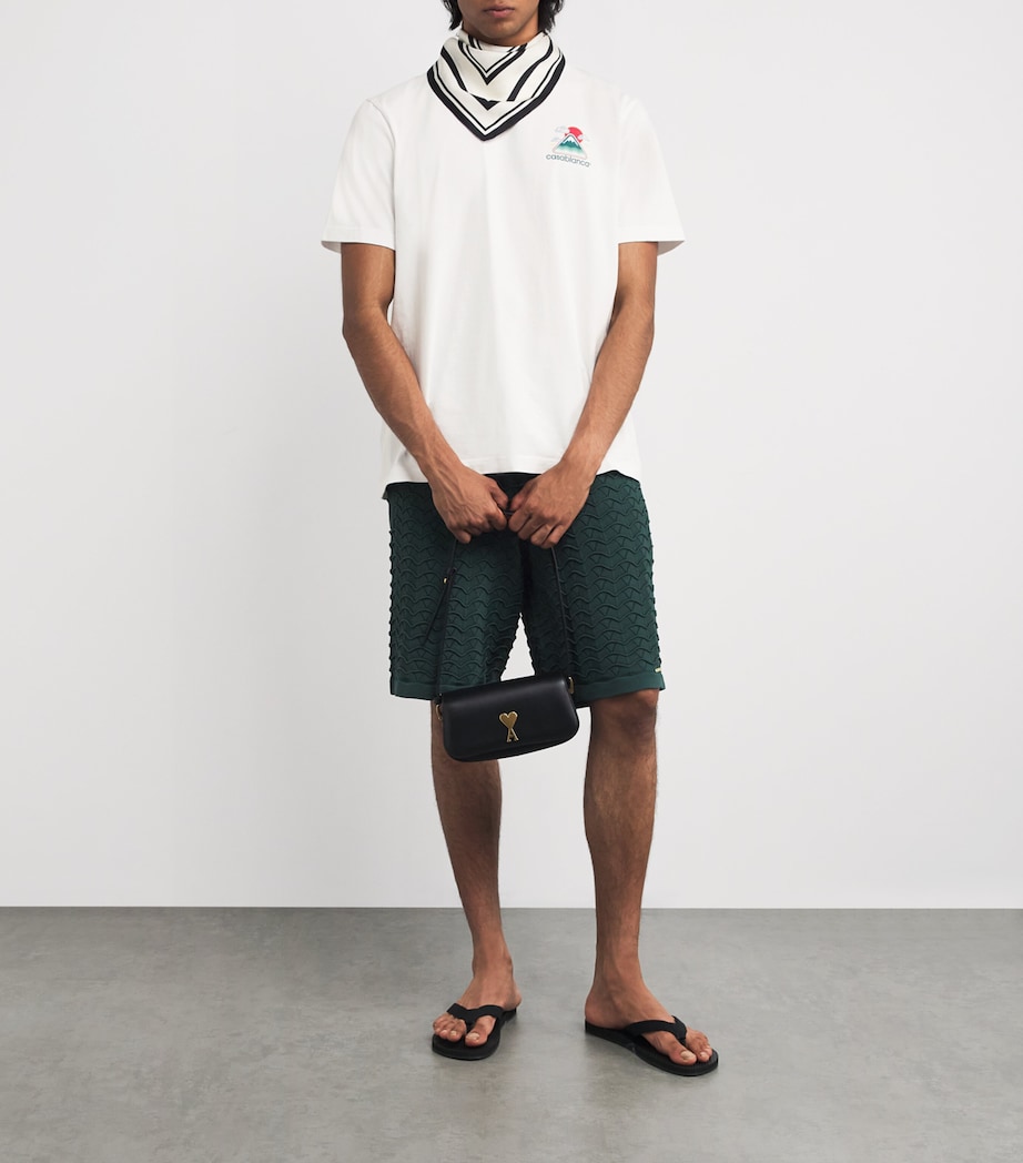 Montagne Ondulee Printed T-Shirt WHITE JERSEY MONTAGN Image 2