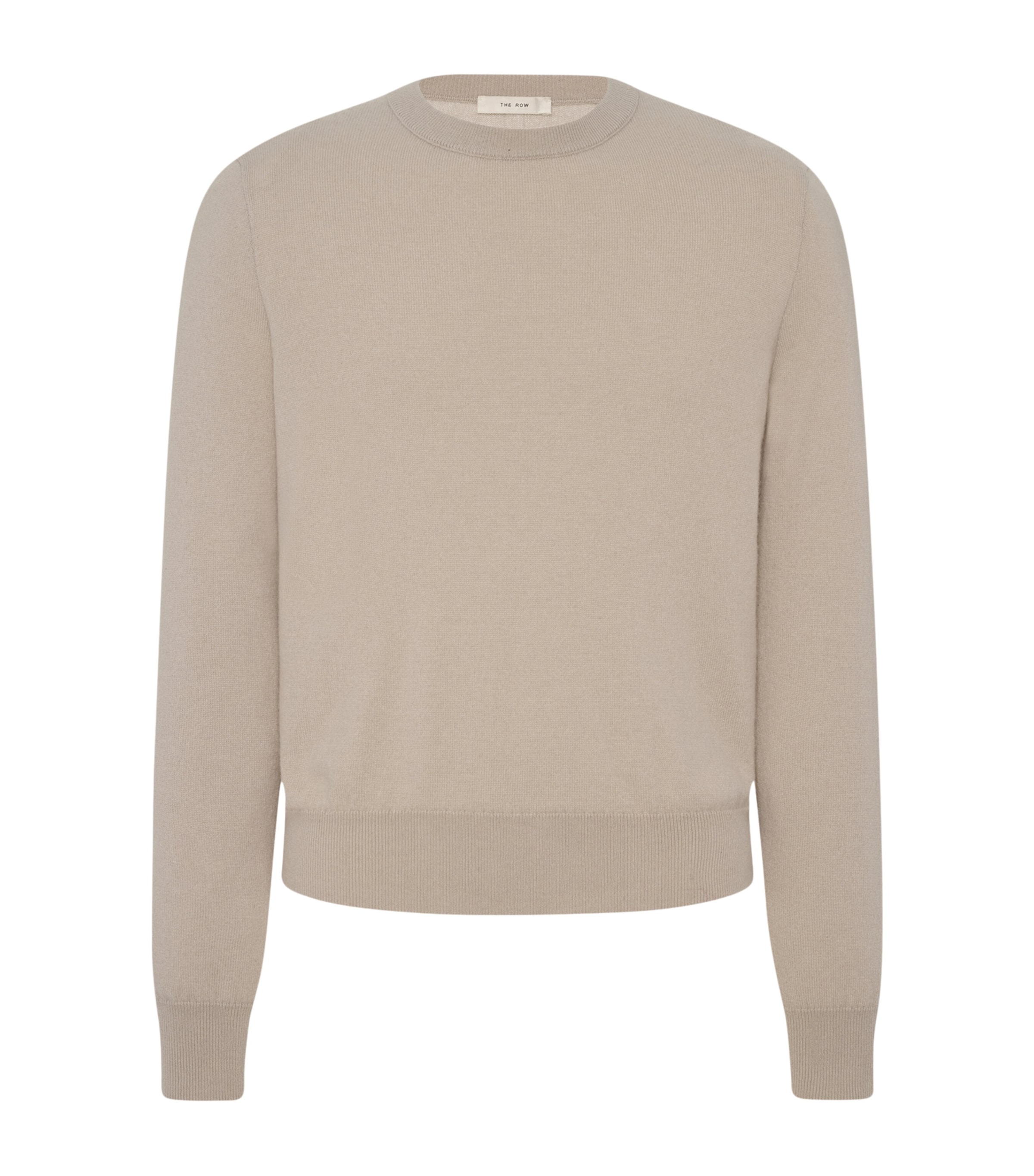 The Row Mens Benji Cashmere Sweater Limestone Image 1