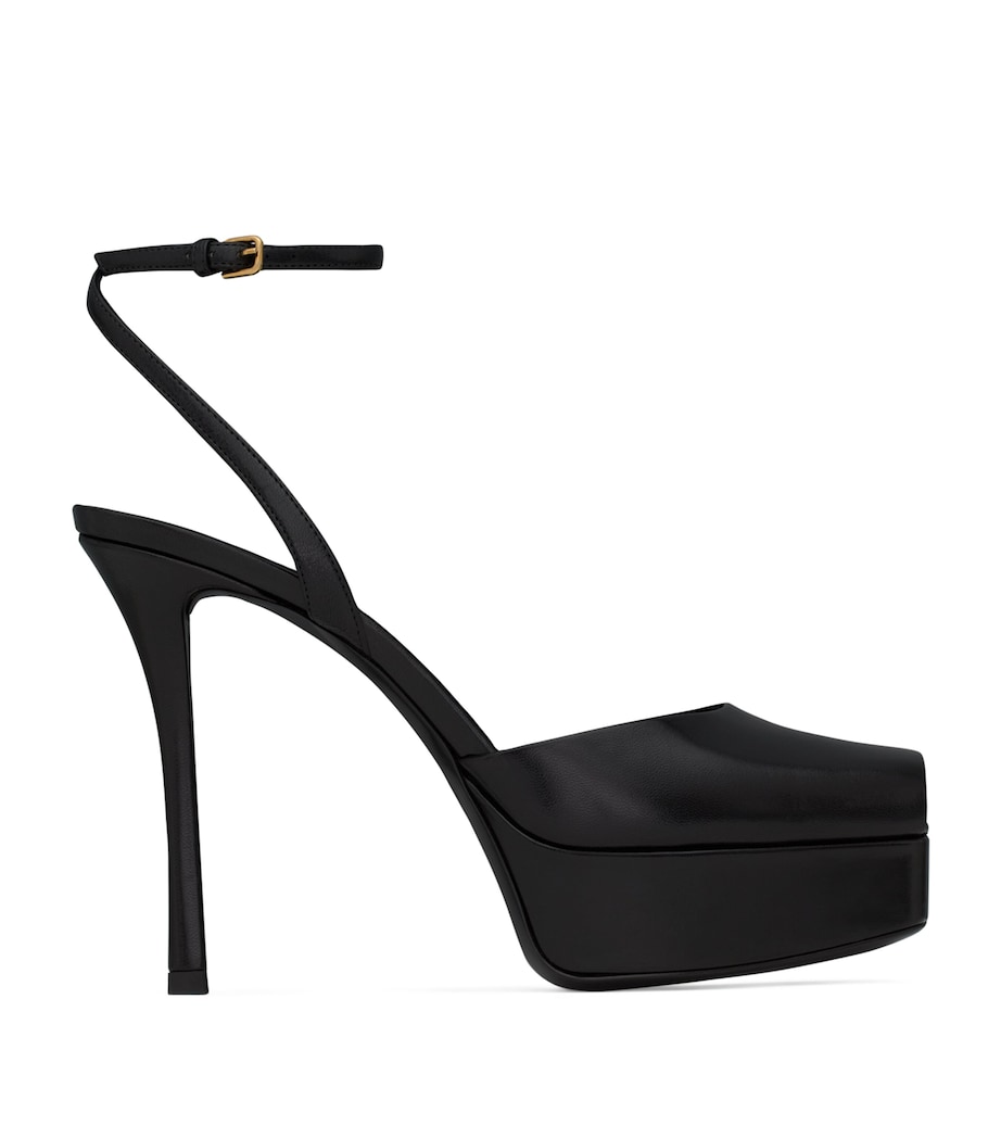 Leather La Scandale Platform Sandals 85 1000 Image 1