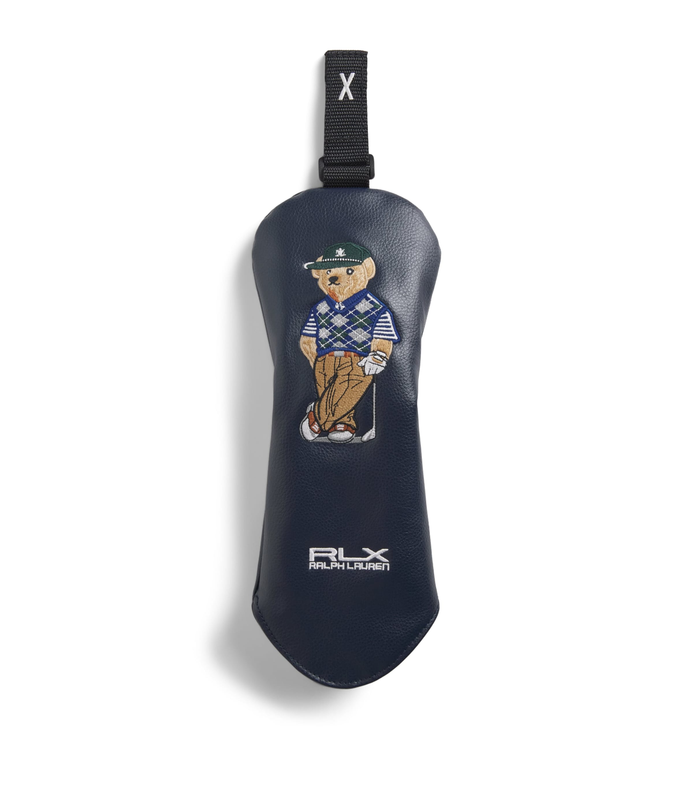 RLX Ralph Lauren Mens Polo Bear Hybrid Golf Cover Navy Multi Image 1
