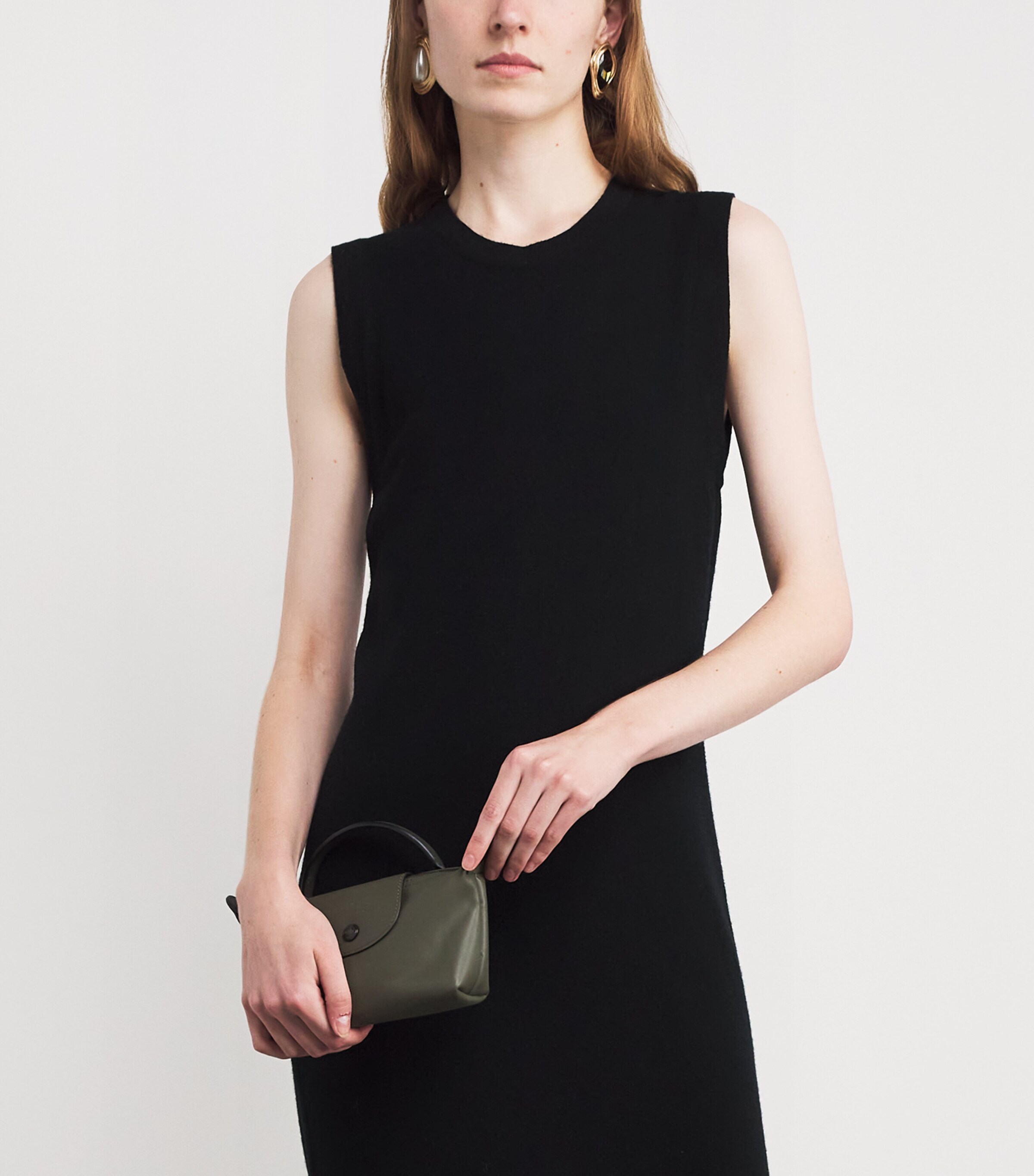 Longchamp Leather Le Pliage Xtra Pouch Fir Image 2