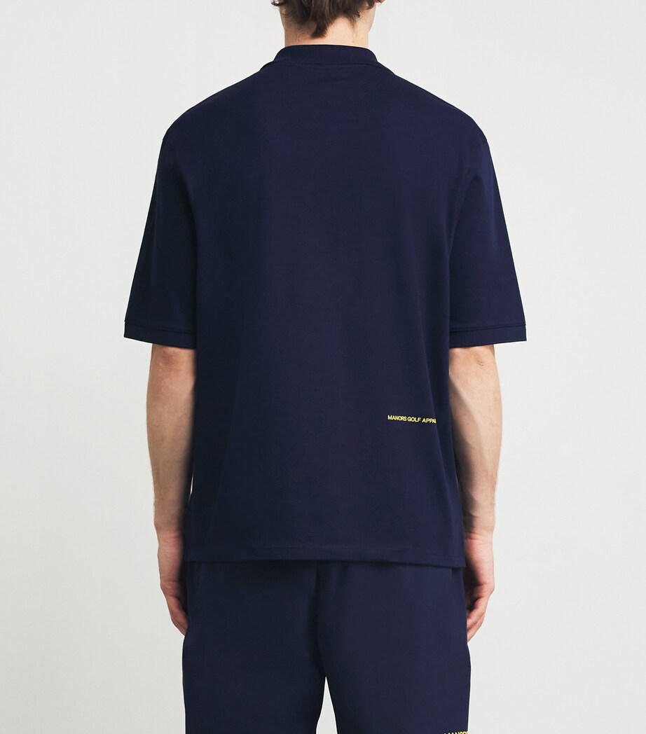 x Reebok Cotton Polo Shirt NAVY Image 4
