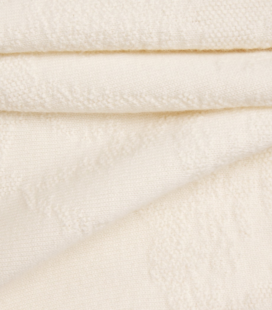 Wool Textured Sweater IVORY Image 5