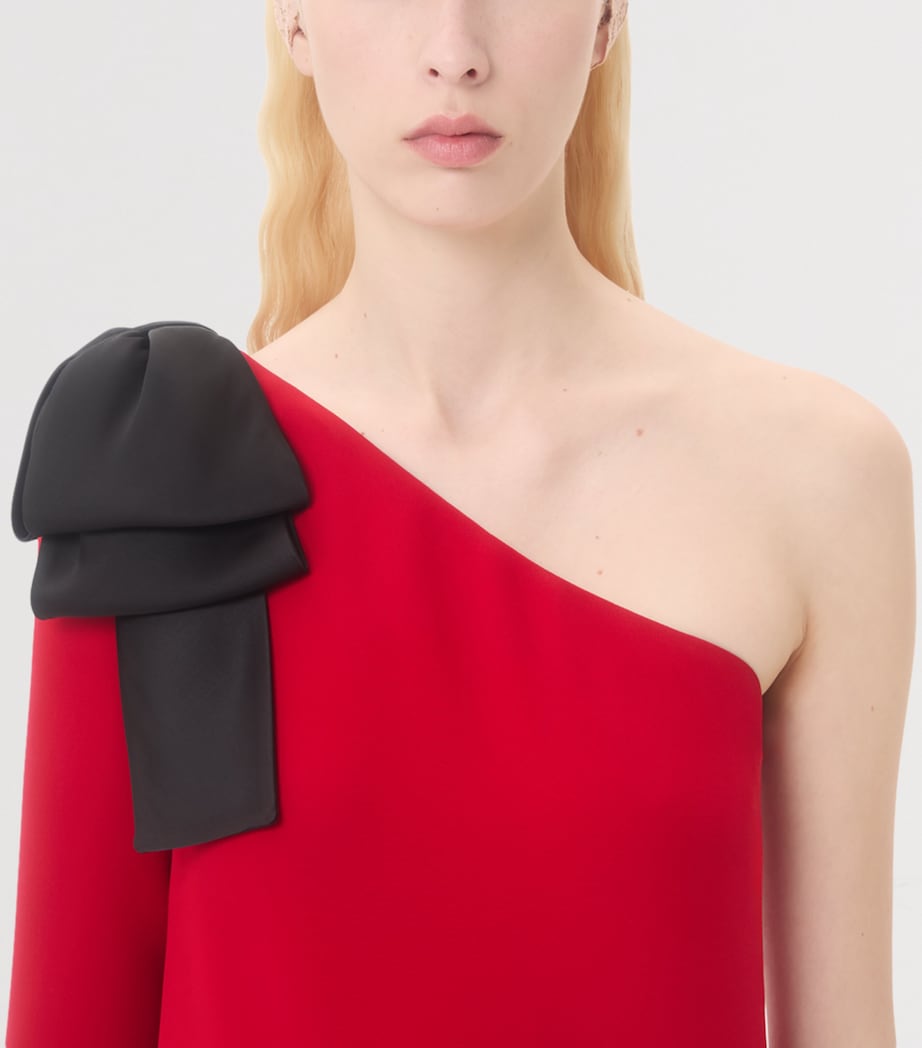 Silk One-Shoulder Gown 9QK Image 2