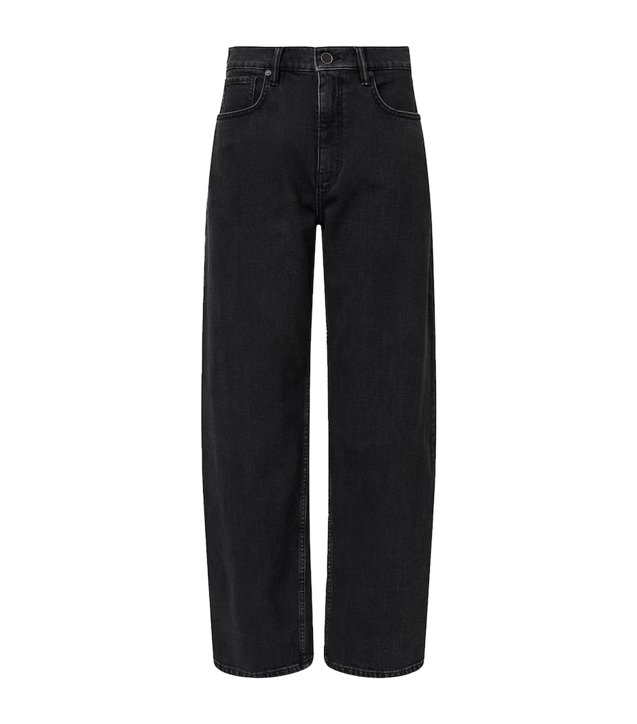 Sadie Barrel-Leg Jeans WASHED BLACK Image 1