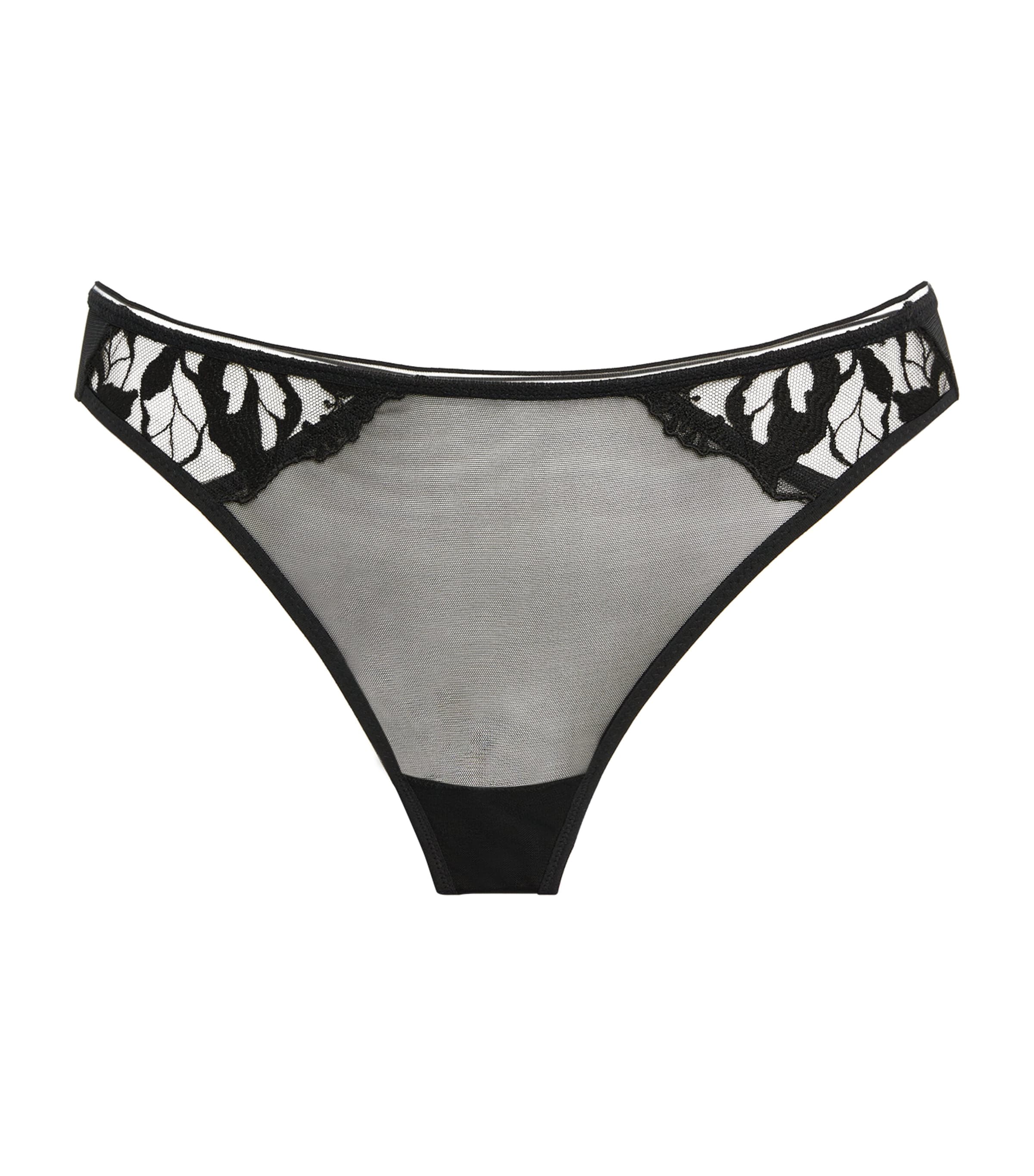 Maison Lejaby Sin Tanga Briefs In Black