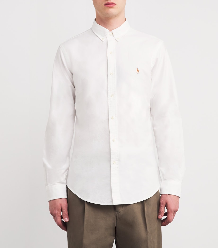 Slim Oxford Shirt WHITE Image 3