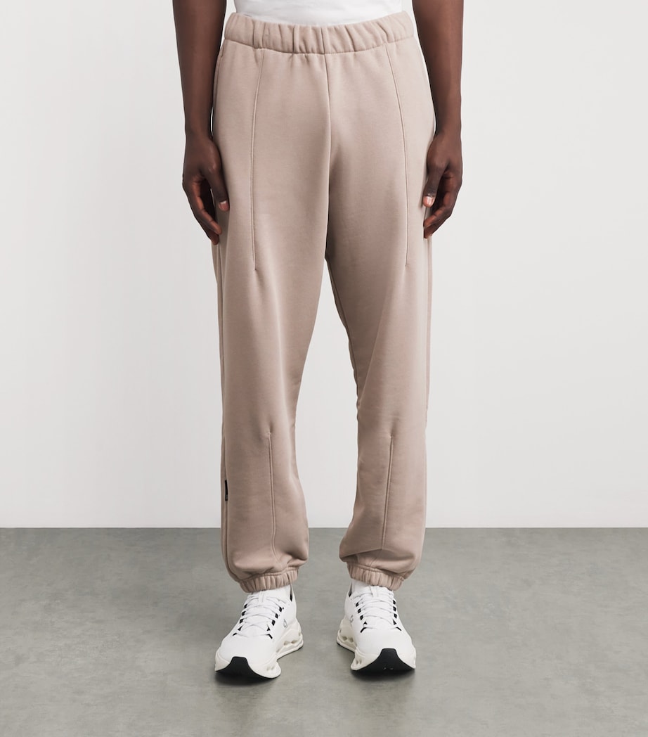 Cotton-Blend Club Sweatpants DESERT Image 3