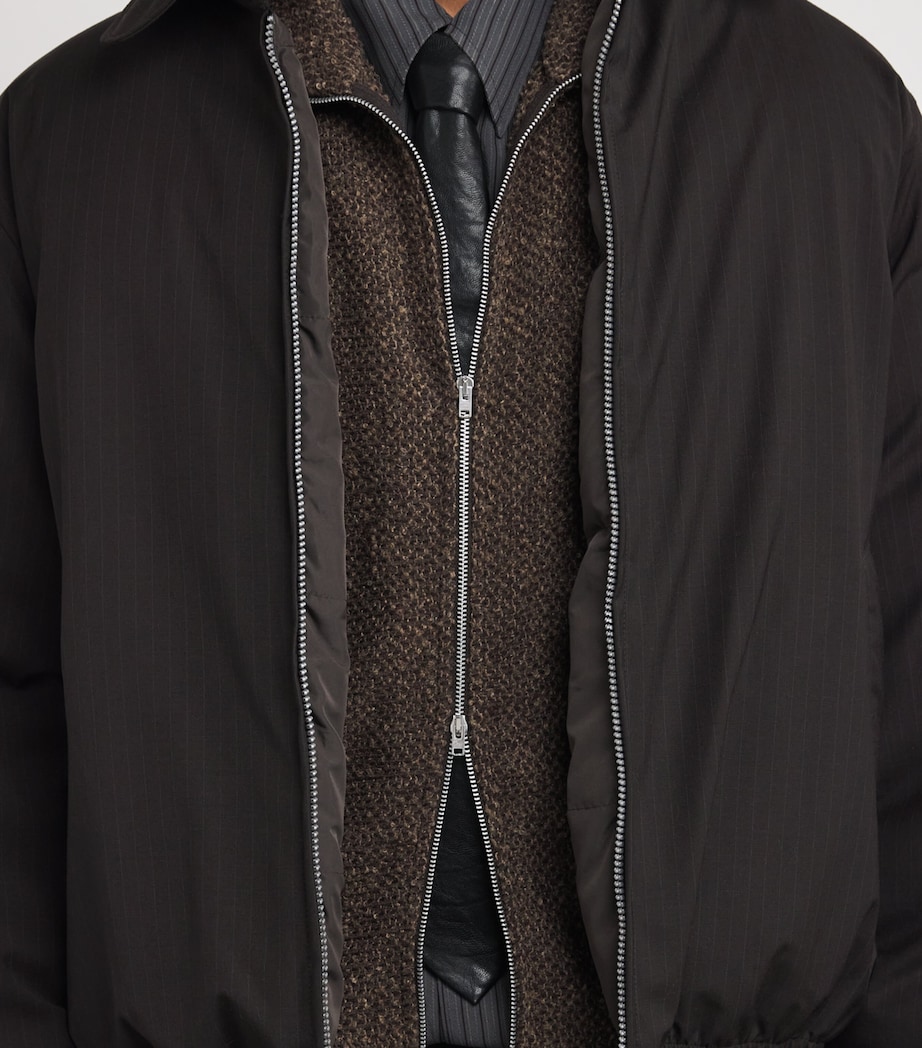 Real Fake Leather Tie BLACK REAL LEATHER Image 2