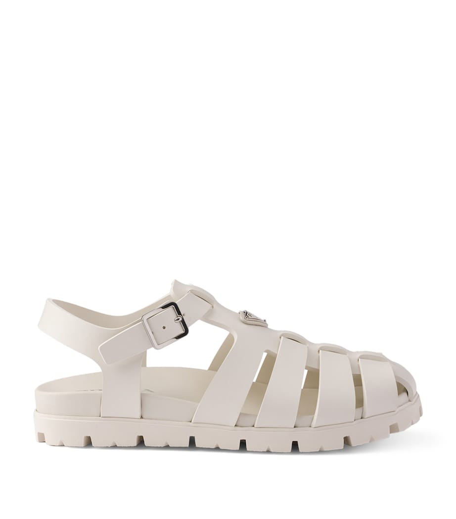 Prada Fisherman Sandals Neutral Image 1