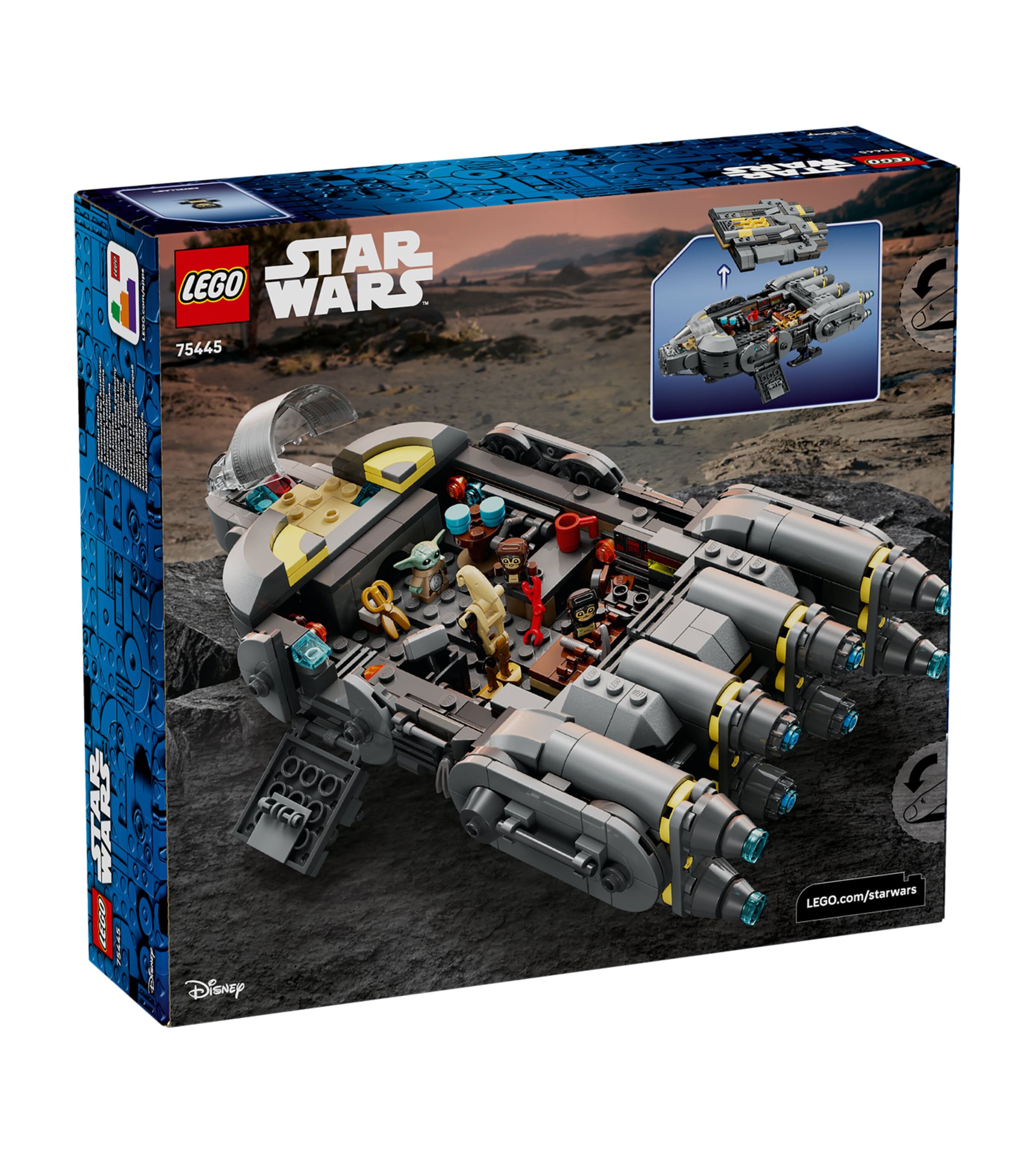 Lego LEGO Star Wars Anzellan Starship Building Toy 75445 Image 2