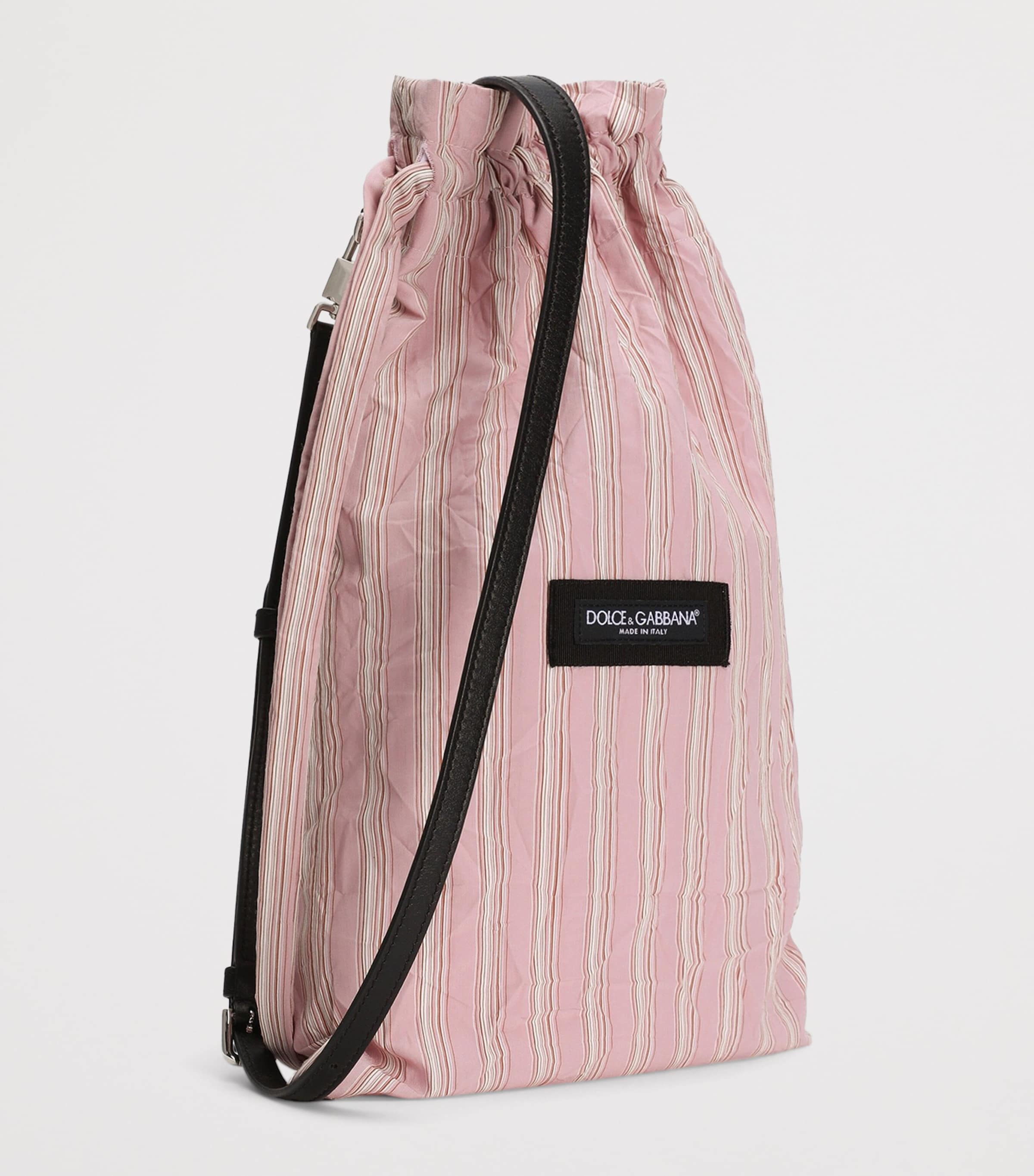 Dolce&Gabbana Froissé Stripe Cross-Body Bag Multicolor Pin Image 3