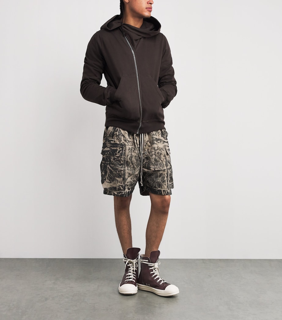 DRKSHDW Waxed Canvas High-Top Sneakers SCAB WAX/MILK/43X11 Image 6