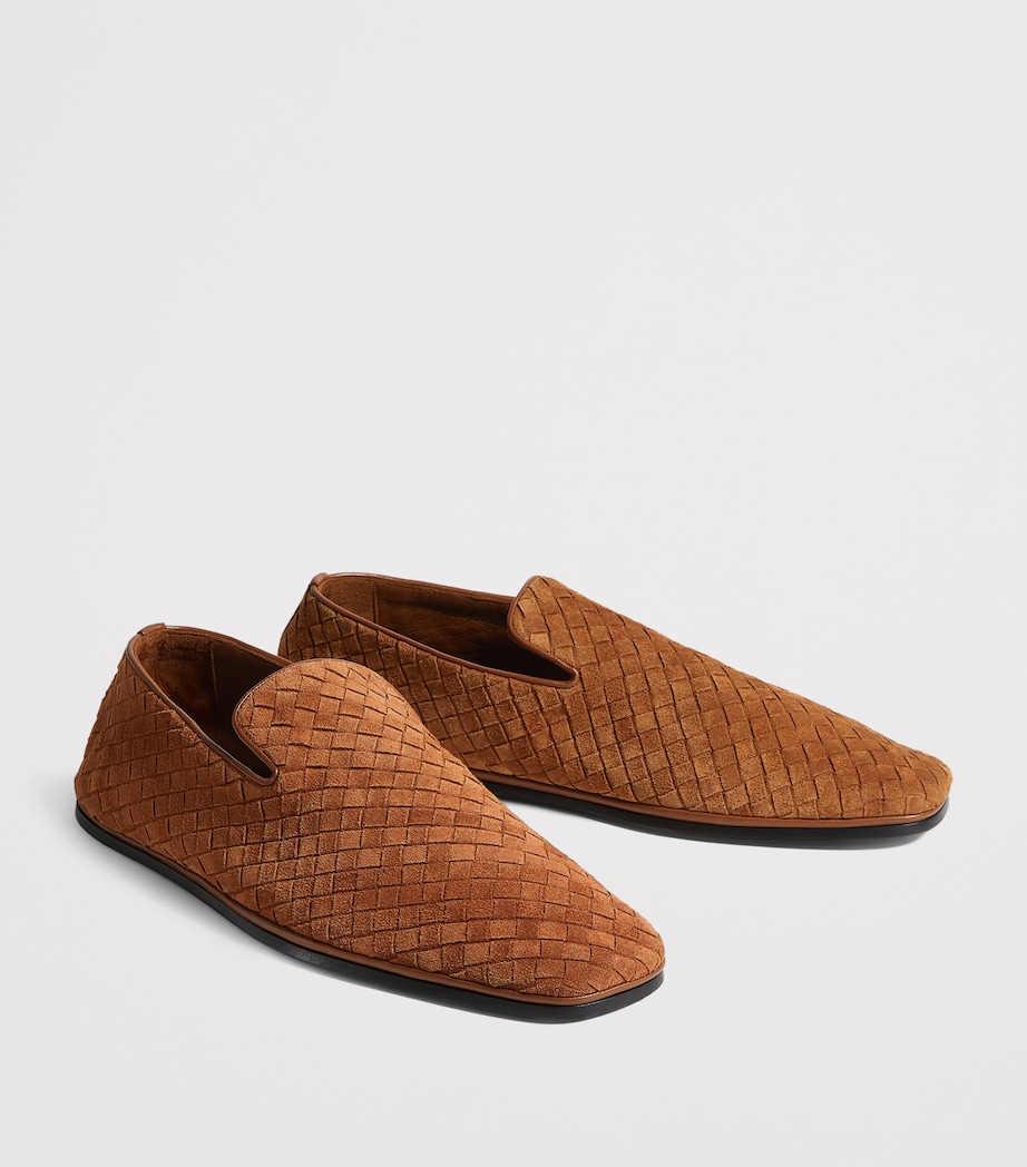 Bottega Veneta Suede Palazzo Slippers Image 5