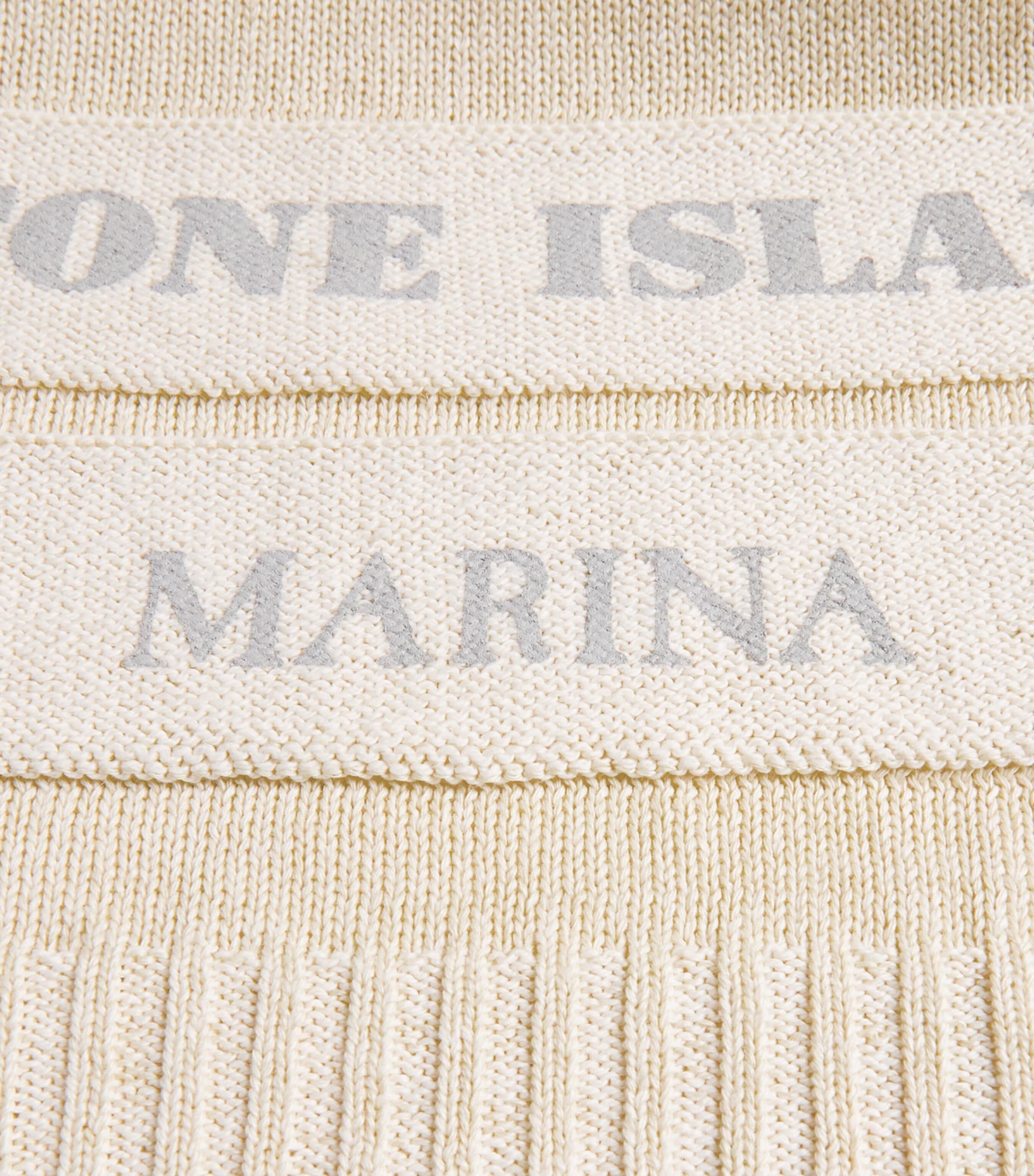 Stone Island Mens Organic Cotton-Linen Marina Sweater Image 6