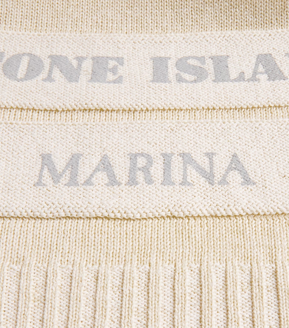Stone Island Mens Organic Cotton-Linen Marina Sweater Image 6